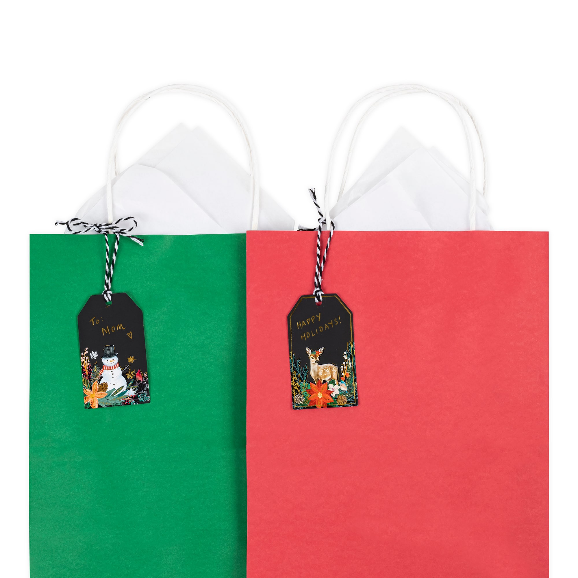 Brea Reese&#x2122; Holiday Woodland Scratch Art Tags