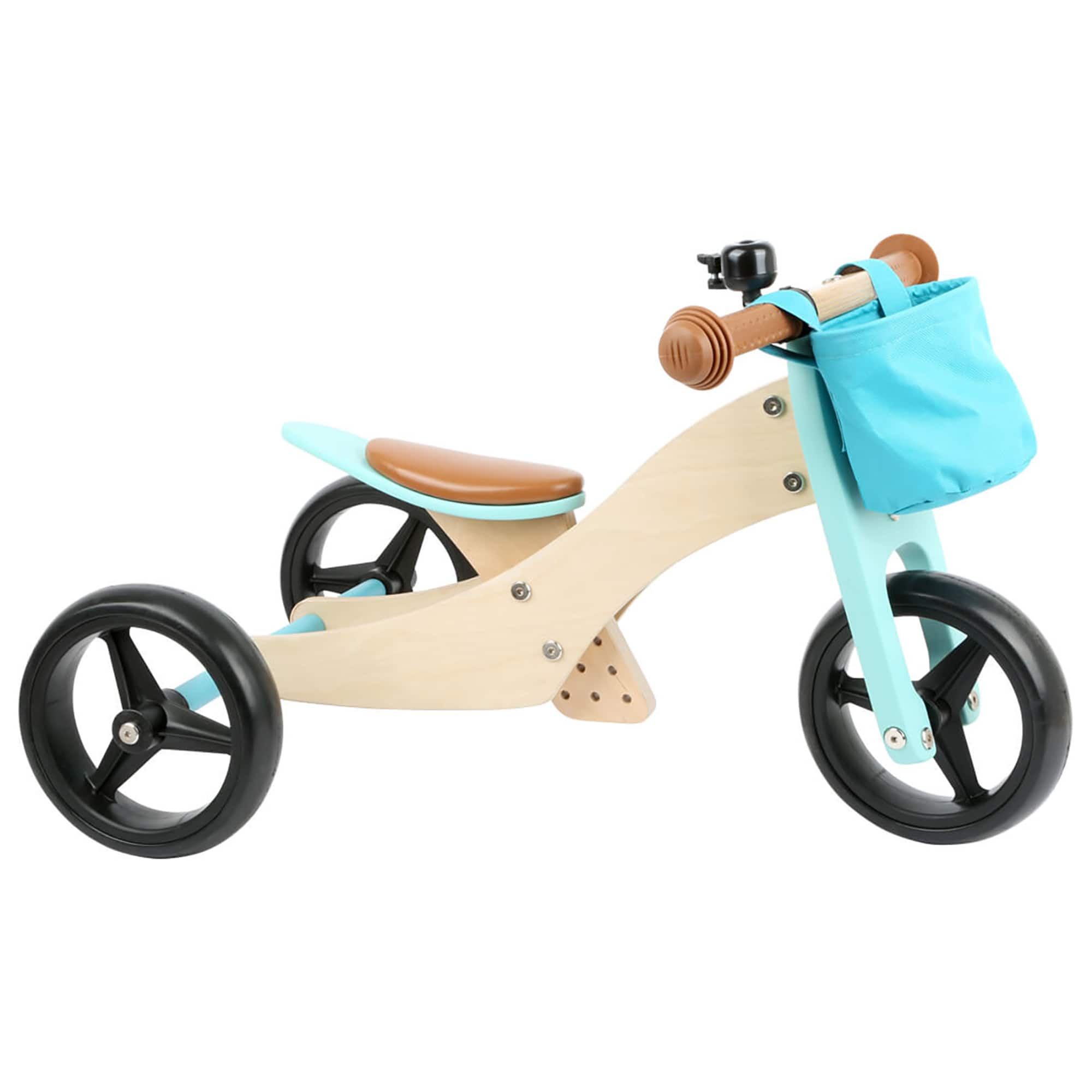 Small Foot Blue Training Balance Bike/Trike 2-in-1