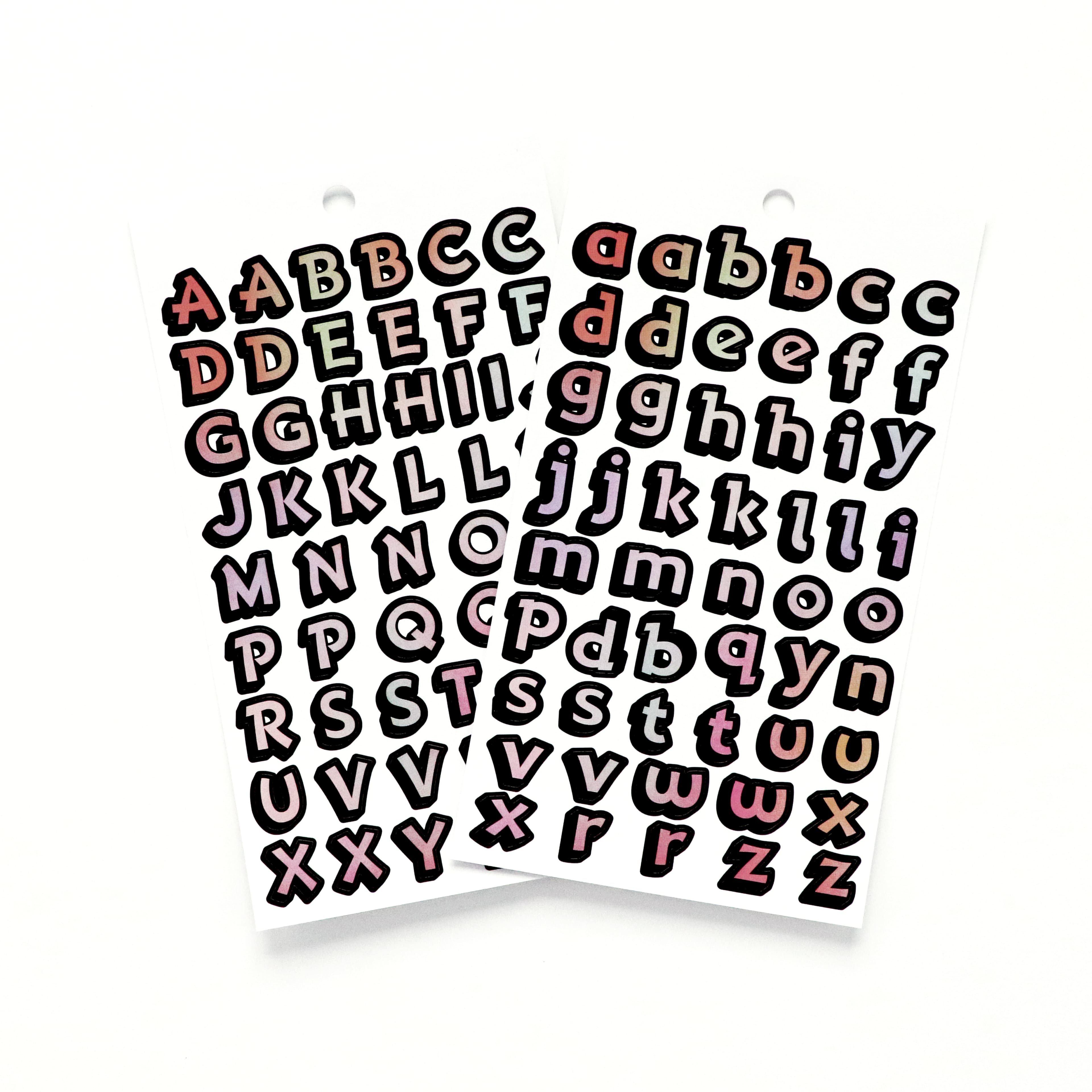 Color Pop Alphabet Stickers by Recollections™