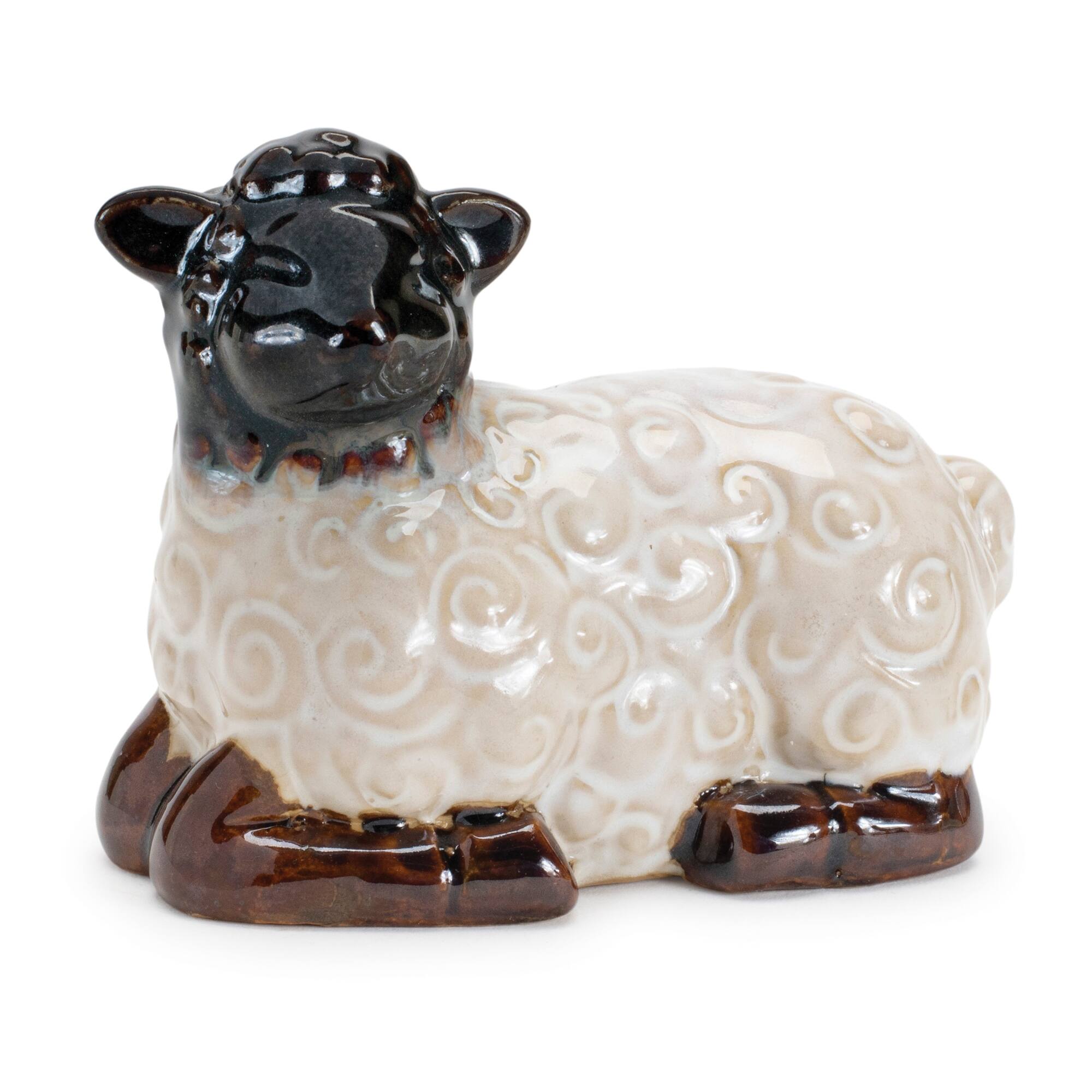 Mini Sheep Figurine Set