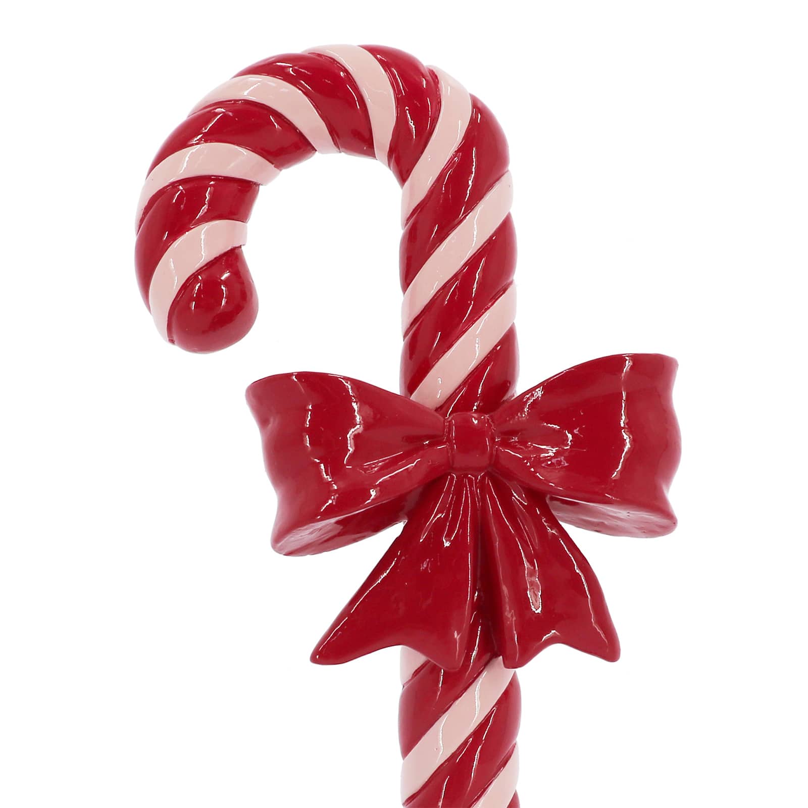 8&#x22; Candy Cane with Bow Tabletop D&#xE9;cor by Ashland&#xAE;