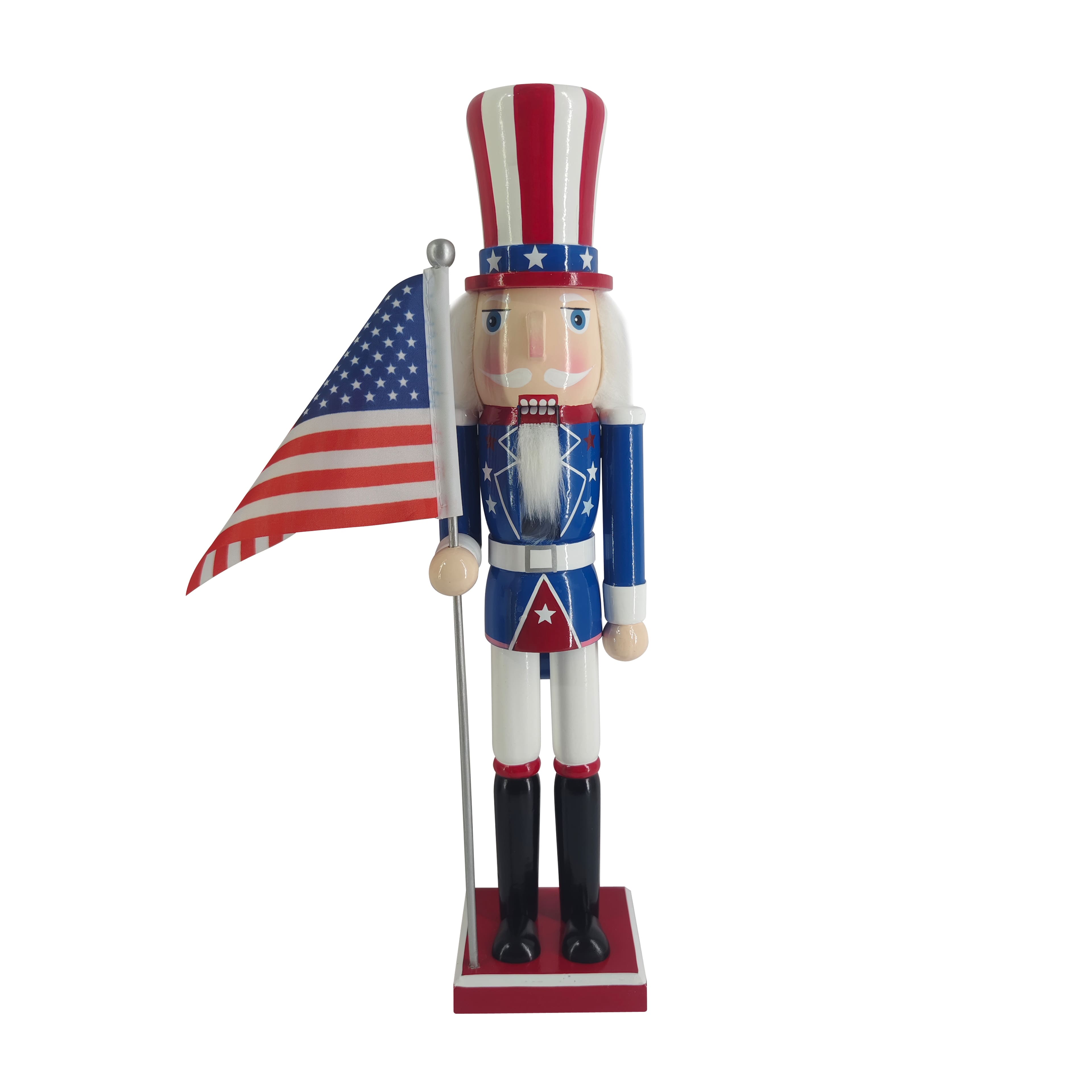 16&#x22; USA Flag Nutcracker by Celebrate It&#x2122;