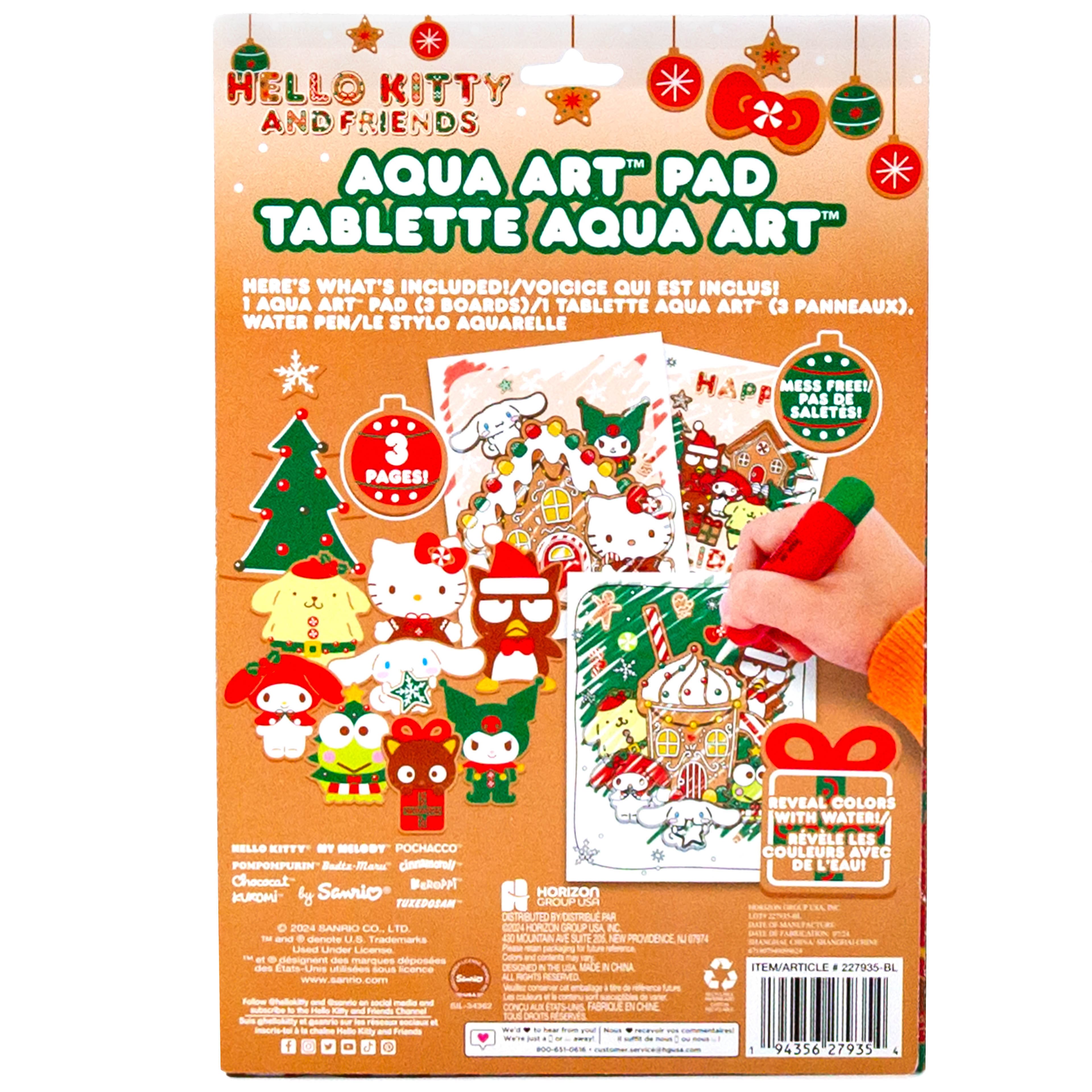 Hello Kitty&#xAE; &#x26; Friends Holiday Aqua Art Pad