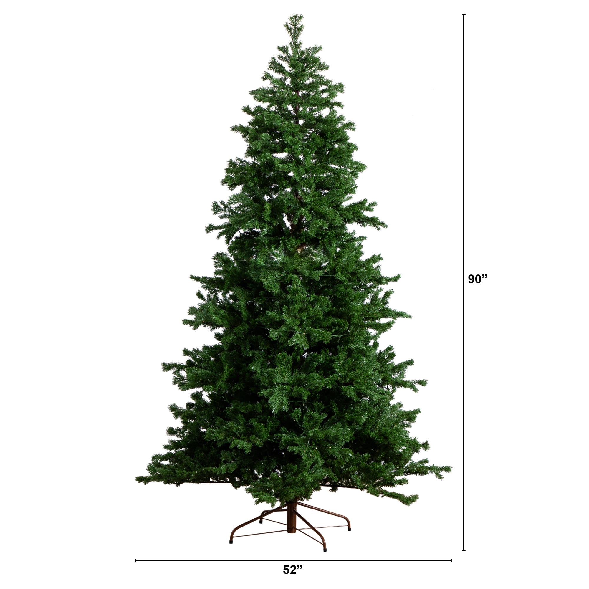 7.5ft. Pre-Lit California Spruce Artificial Christmas Tree, Color-Changing LED Lights