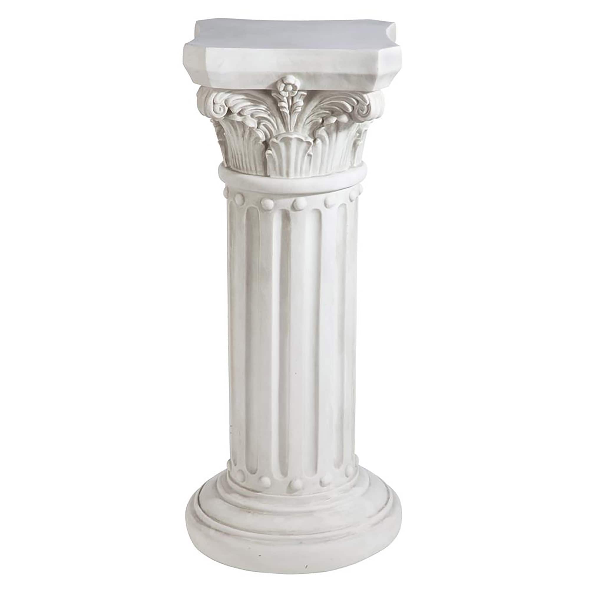 Design Toscano 33.5&#x22; The Athena Corinthian Pedestal