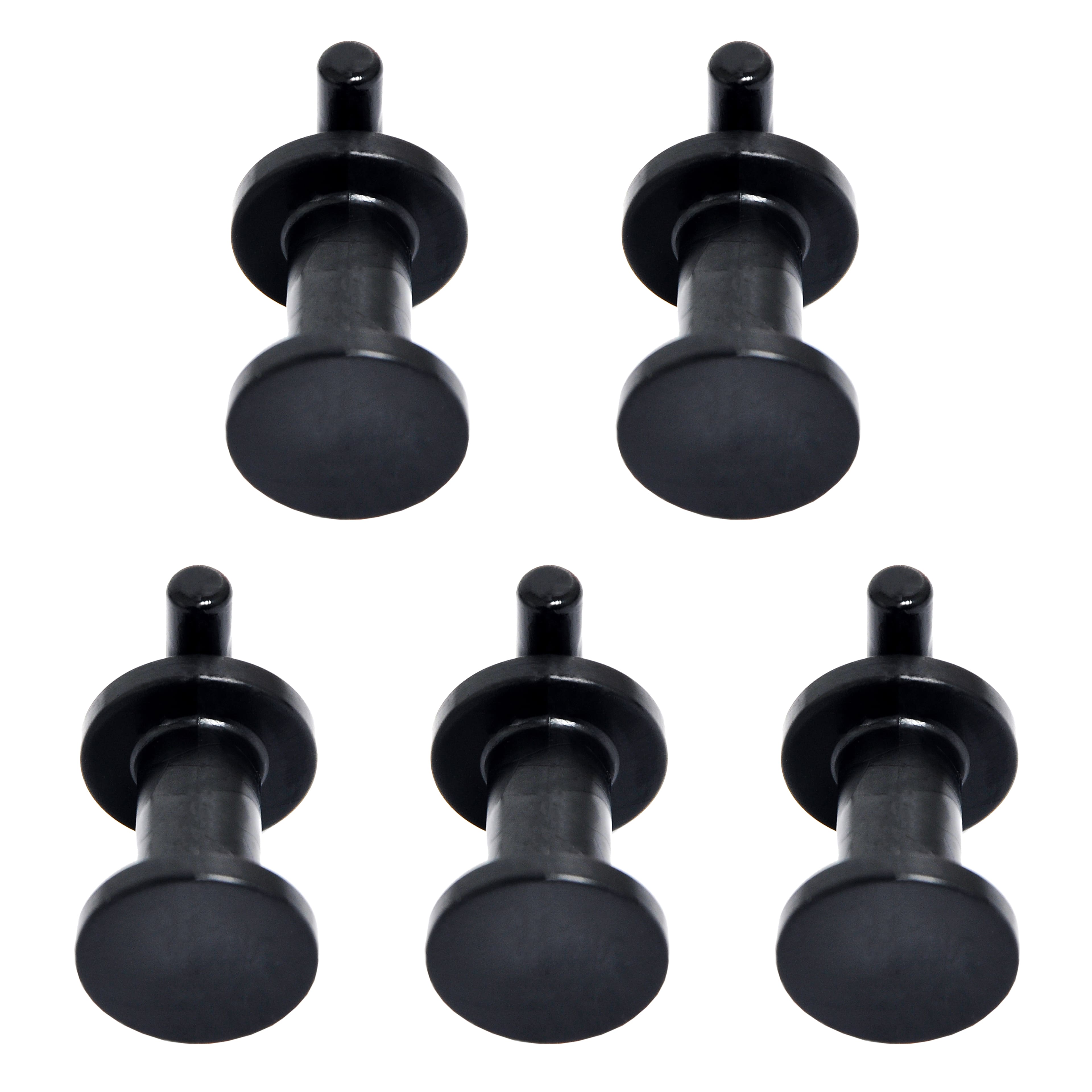 Black Plastic Pegboard Hangers, 5Ct. By Simply Tidy | Michaels