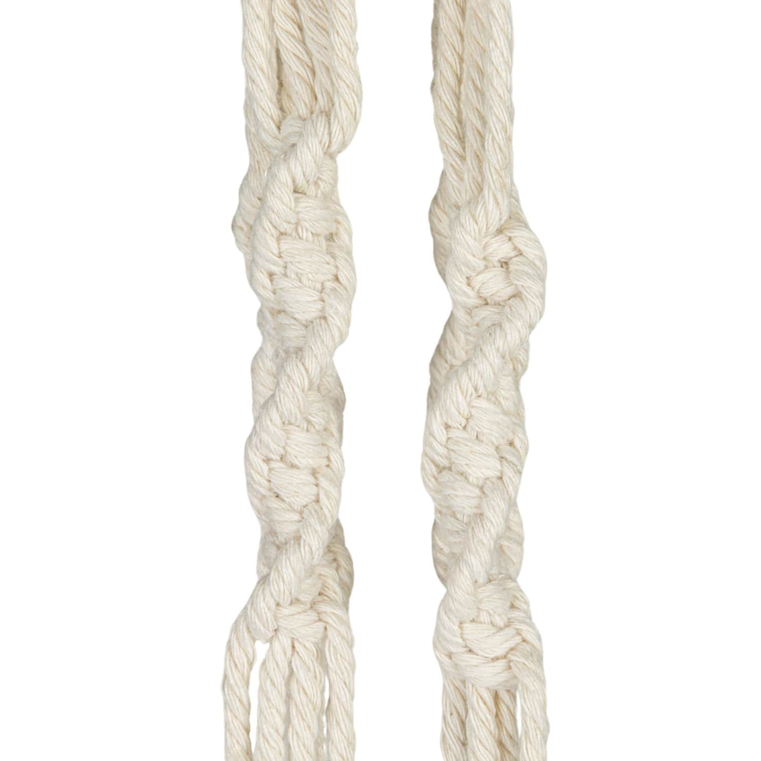 Hello Honey&#xAE; 57&#x22; Natural Cotton Macrame Plant Hanger