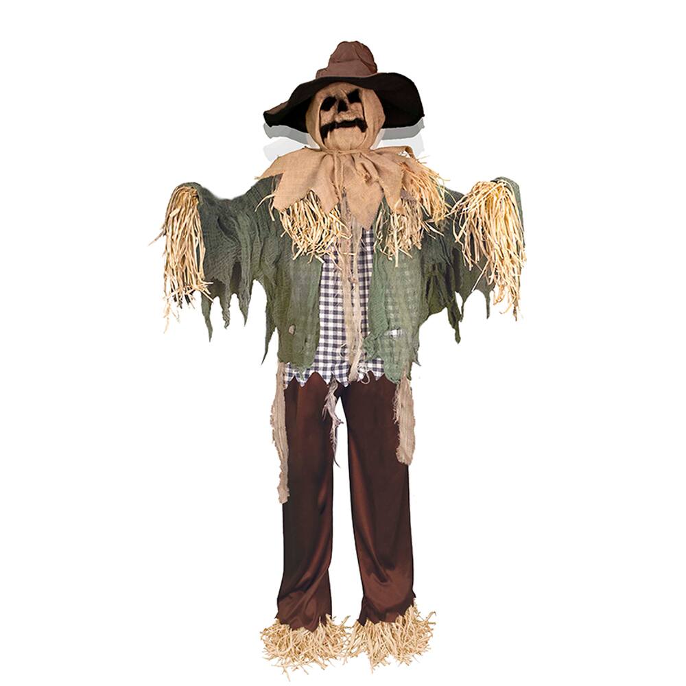 Standing Surprise Scarecrow Animated Halloween Prop | Michaels