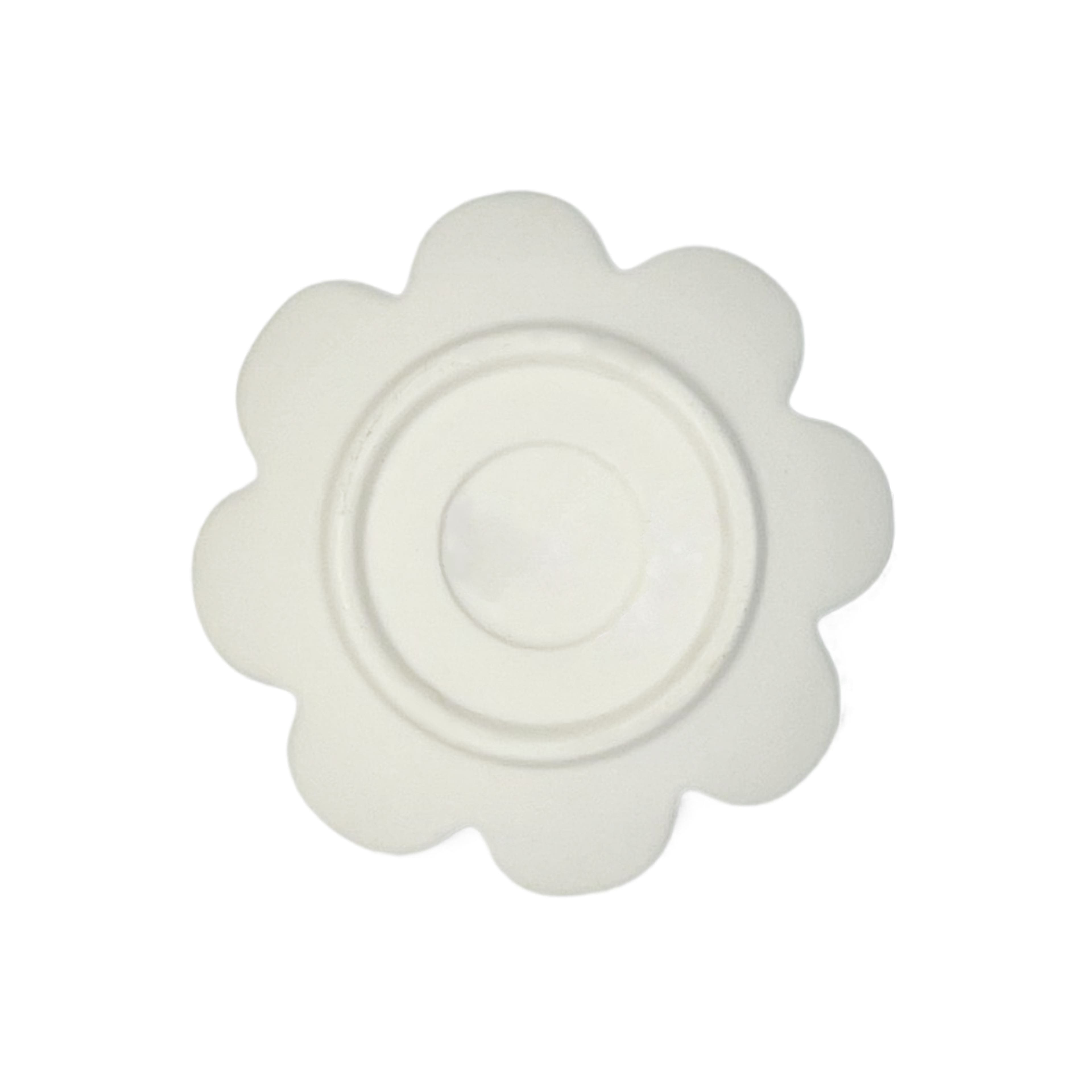 4&#x22; Flower-Shaped DIY Ceramic Trinket Tray by Make Market&#xAE;