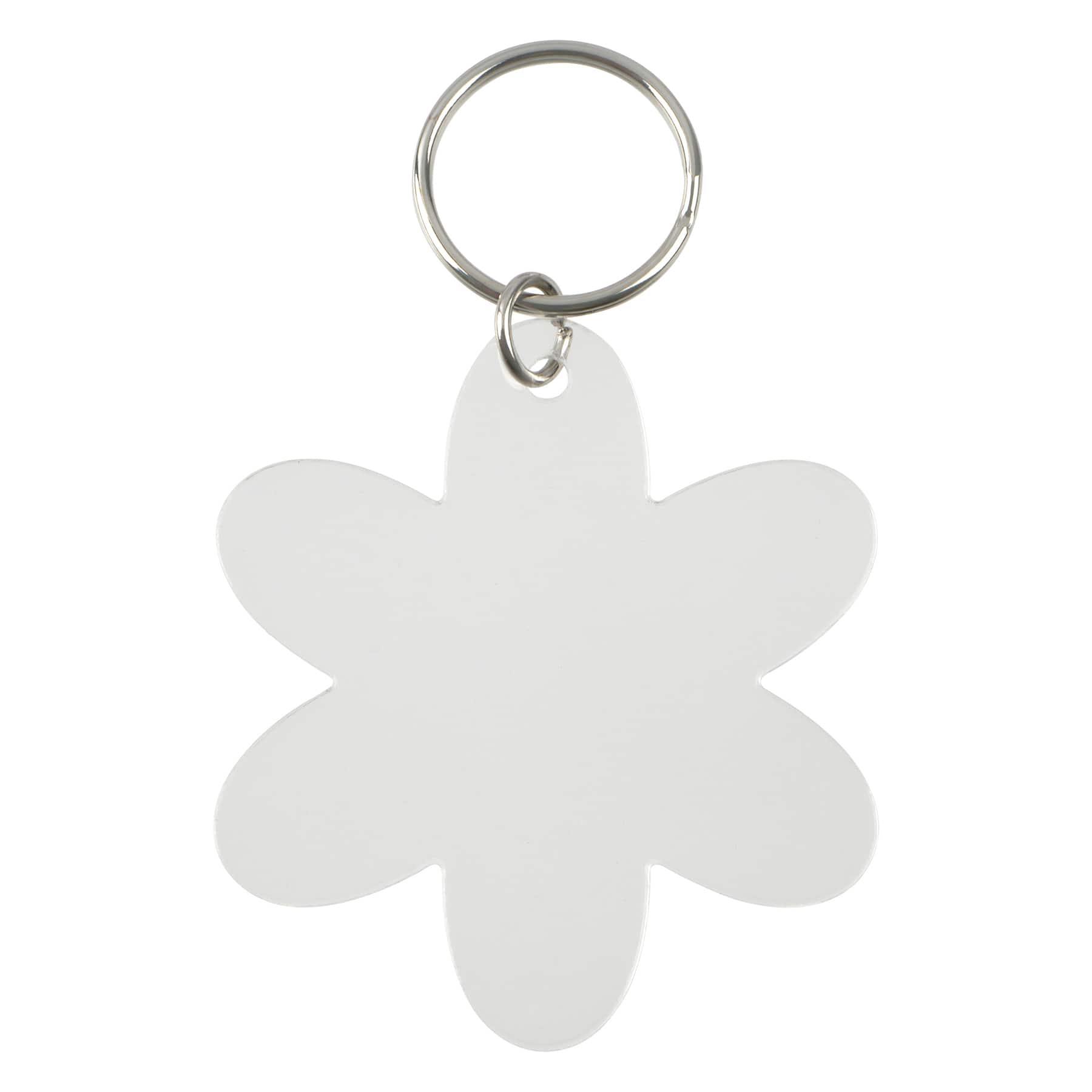 2.5&#x22; Flower Acrylic Keychains, 6ct. by Make Market&#xAE;