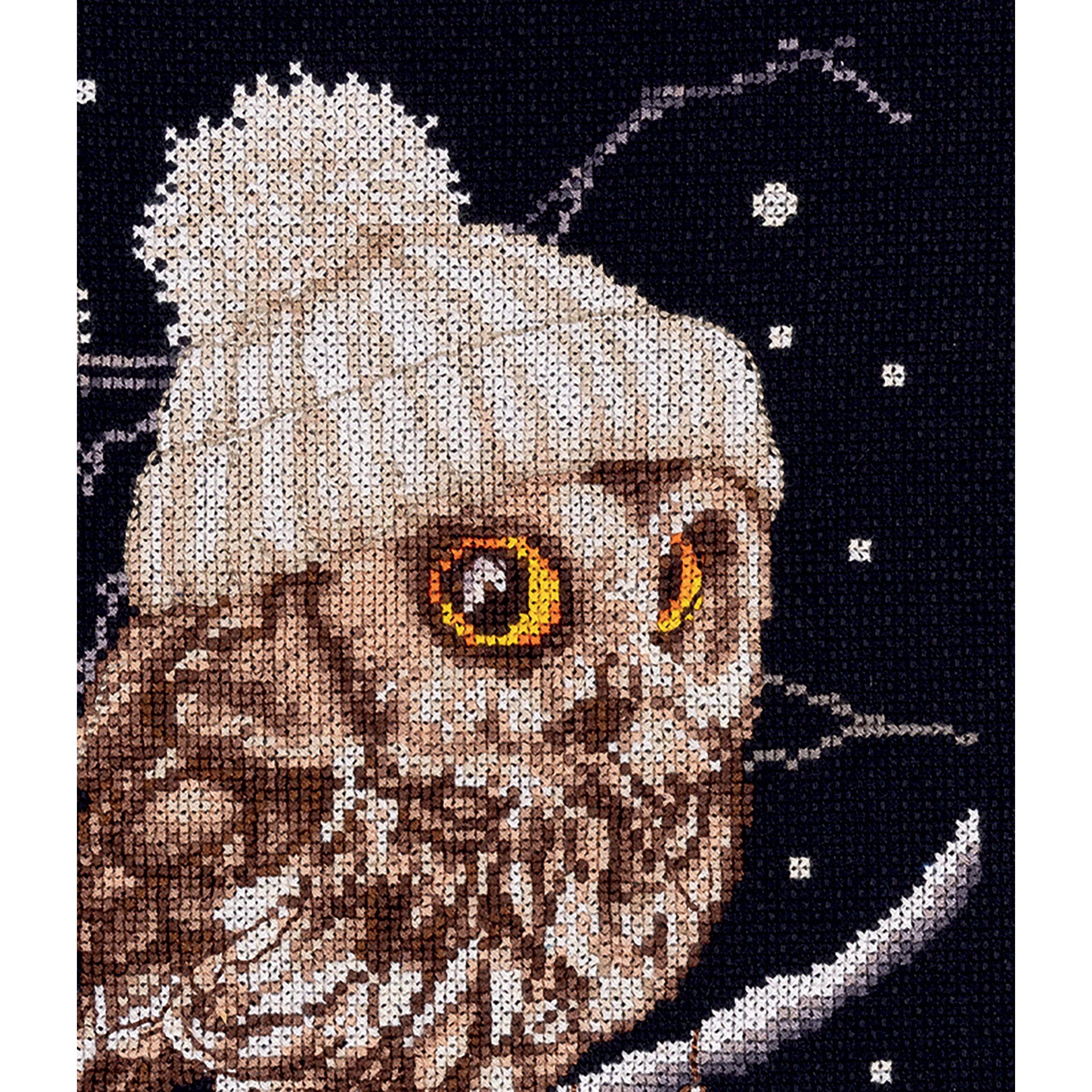 Thea Gouverneur Whoo Winter Cross Stitch Kit
