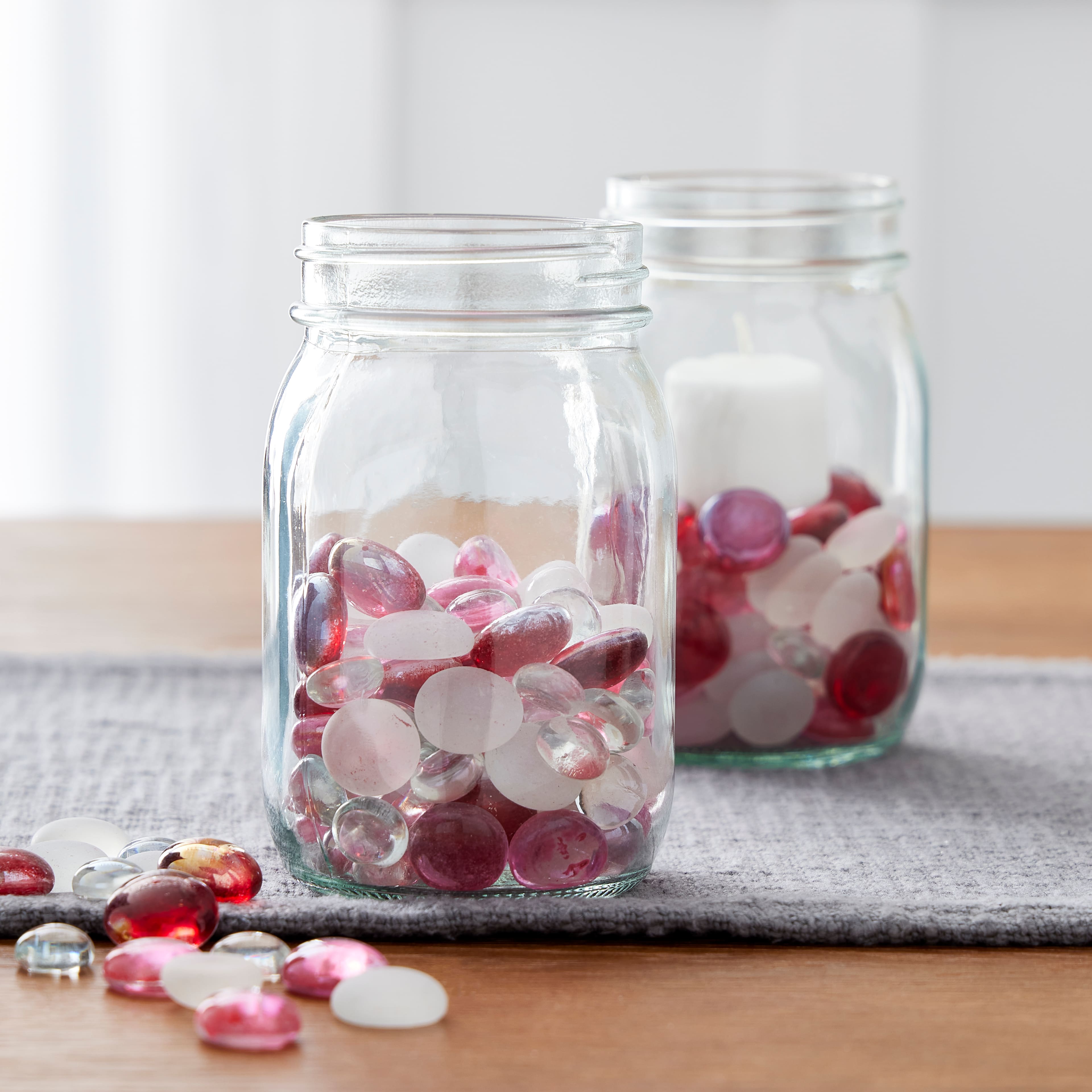 Women's 16 oz. Plastic Mason Jar with Silver Lid and Writing, 1 Count -  Fred Meyer