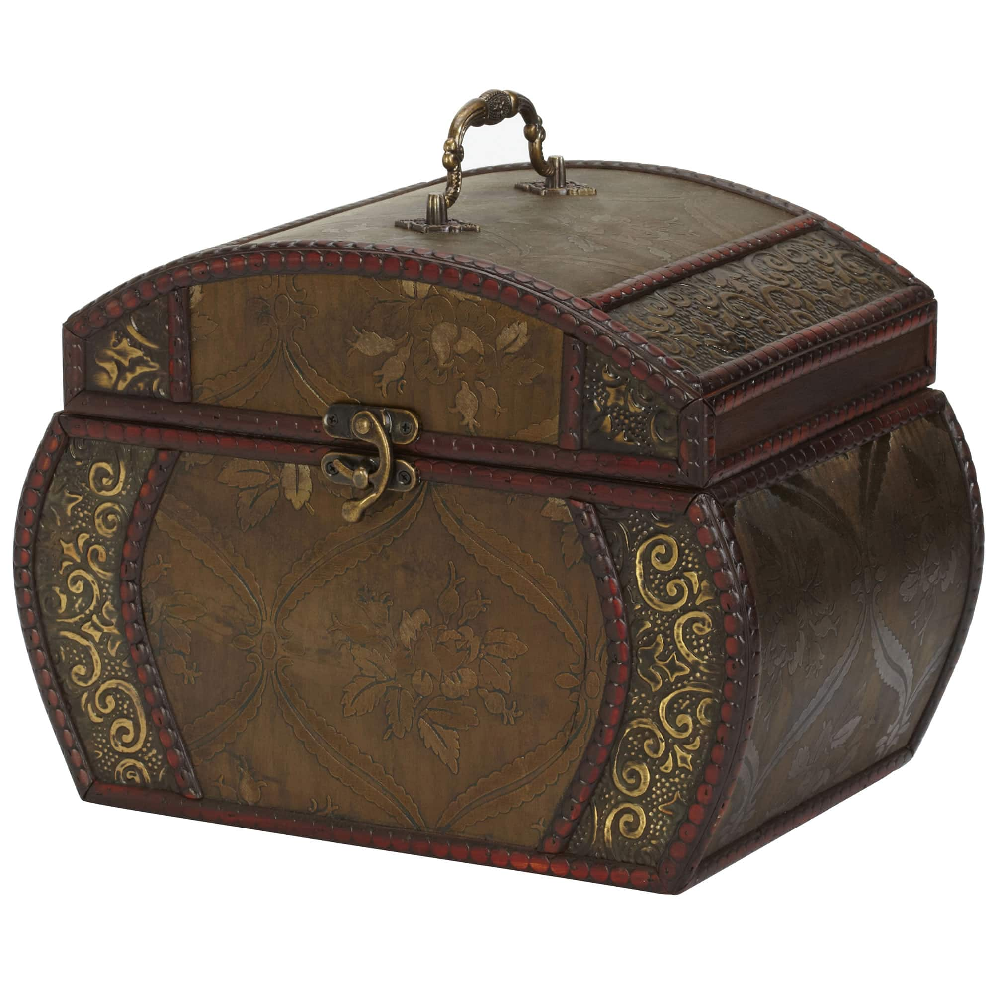 Brown Decorative Chests Set