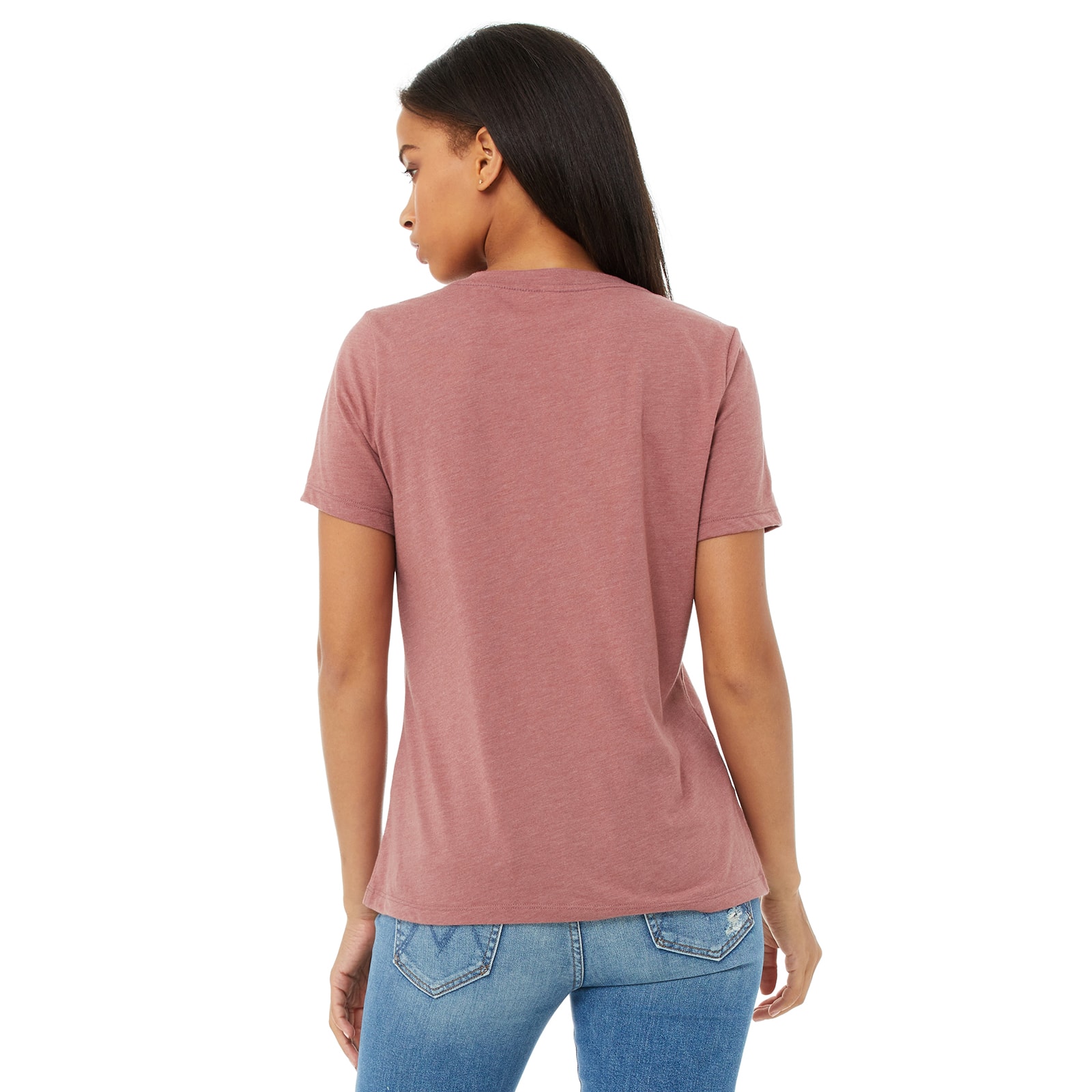 BELLA+CANVAS&#xAE; Women&#x27;s Relaxed V-Neck Heather T-Shirt