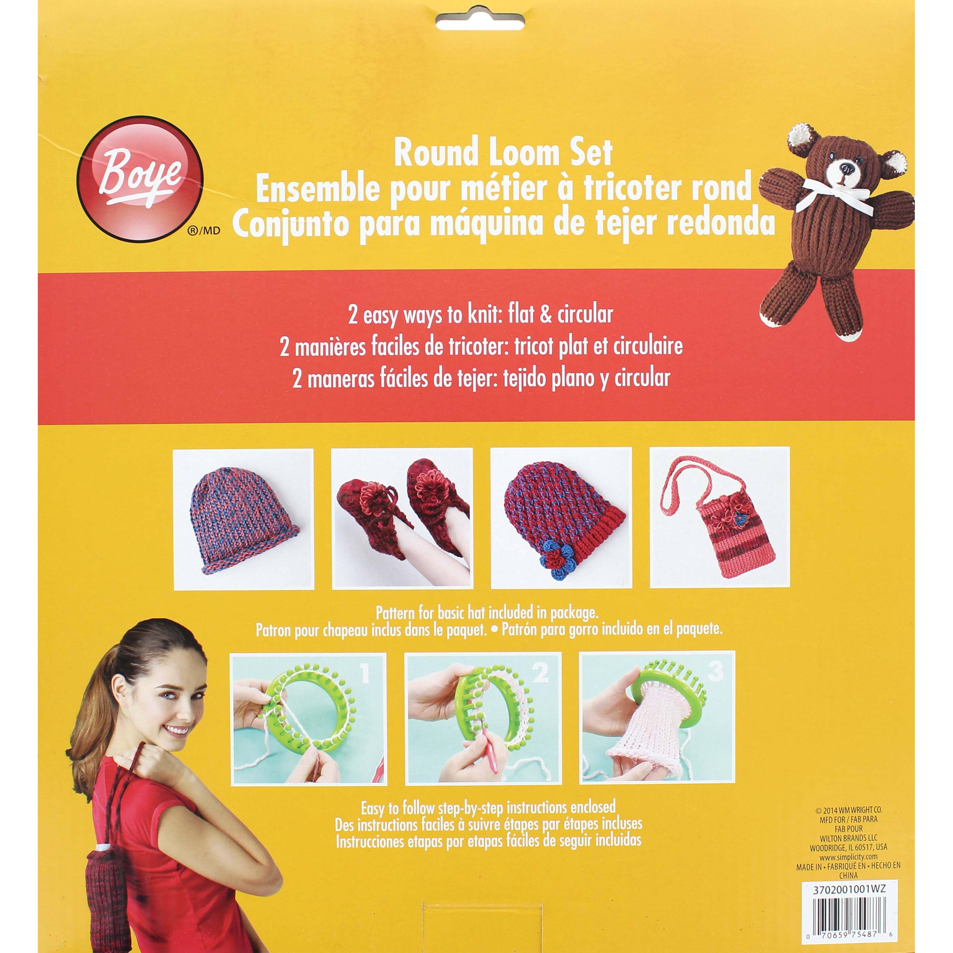 Boye® Round Loom Set Knitting Looms Michaels