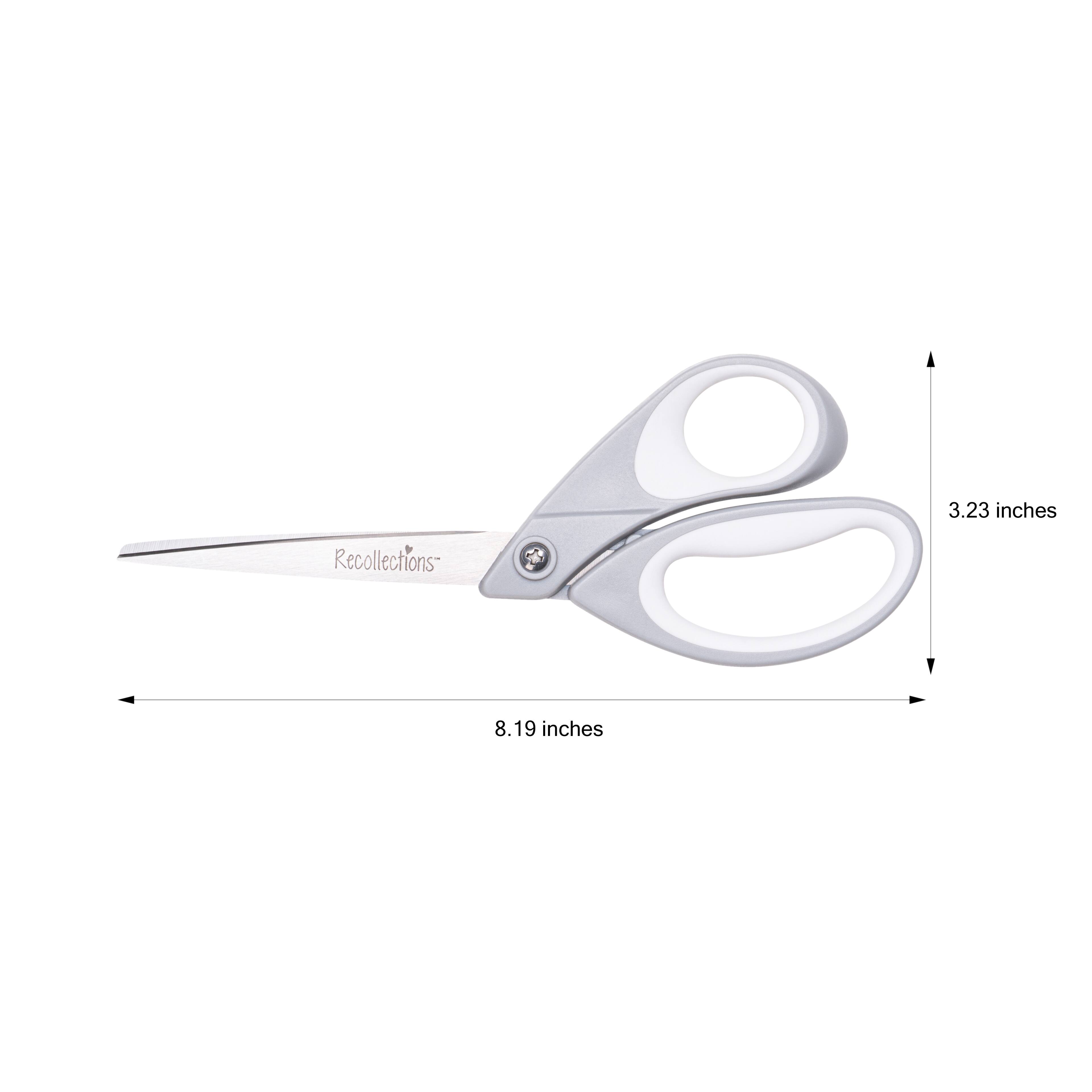 12 Pack: Comfort Grip Handle Scissors by Recollections®