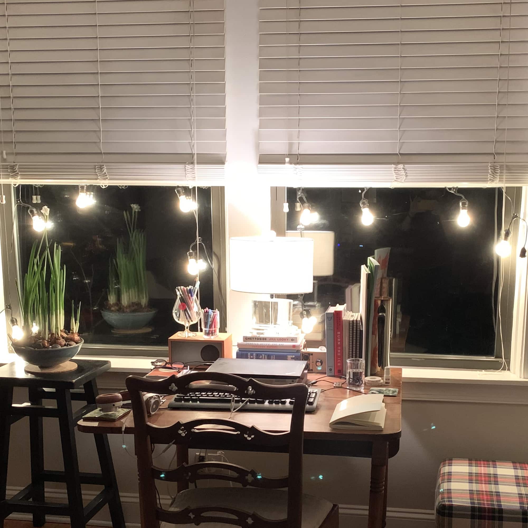 15ct. Clear Commercial Grade Adjustable Drop Length Patio Lights