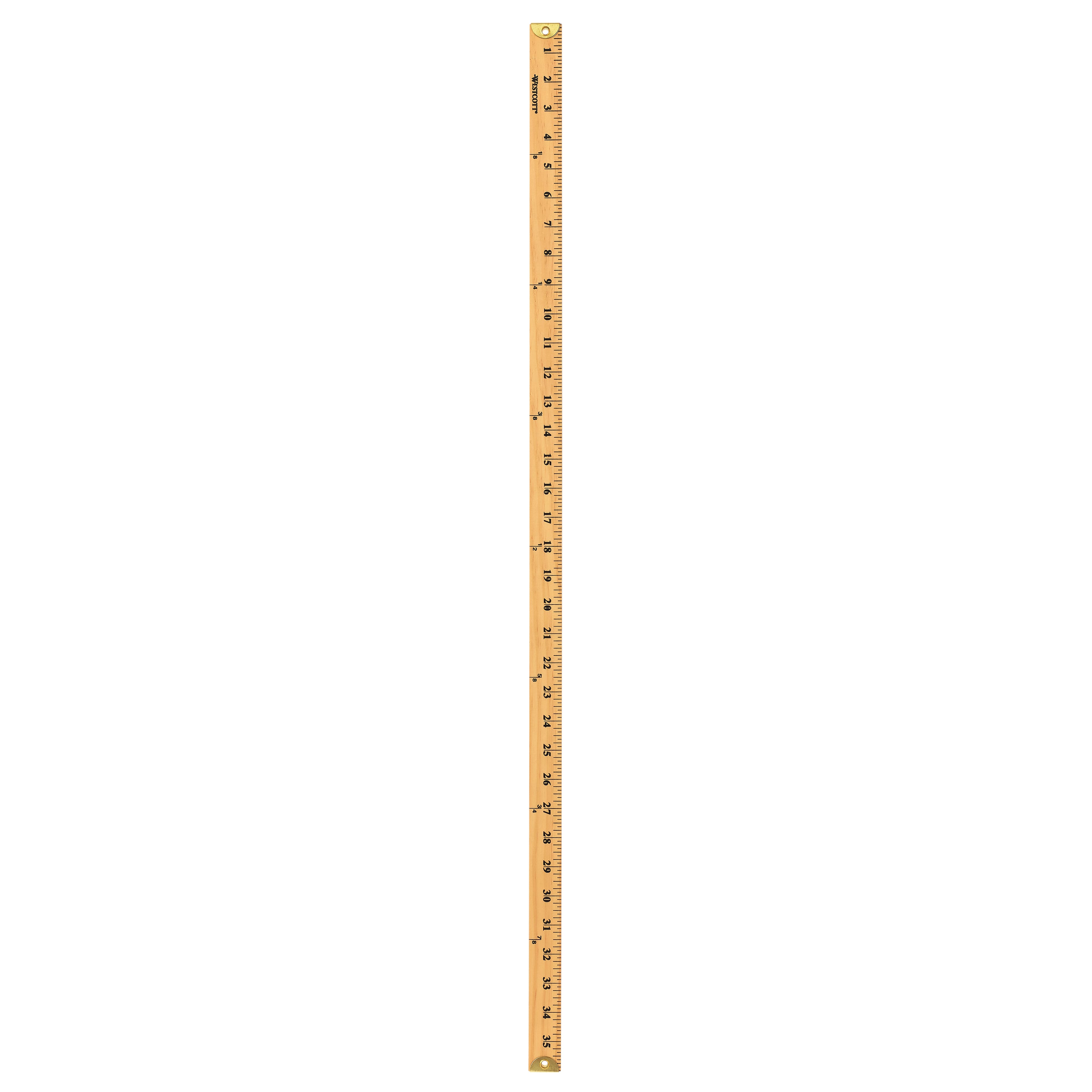 Westcott® Yardstick with Brass Ends