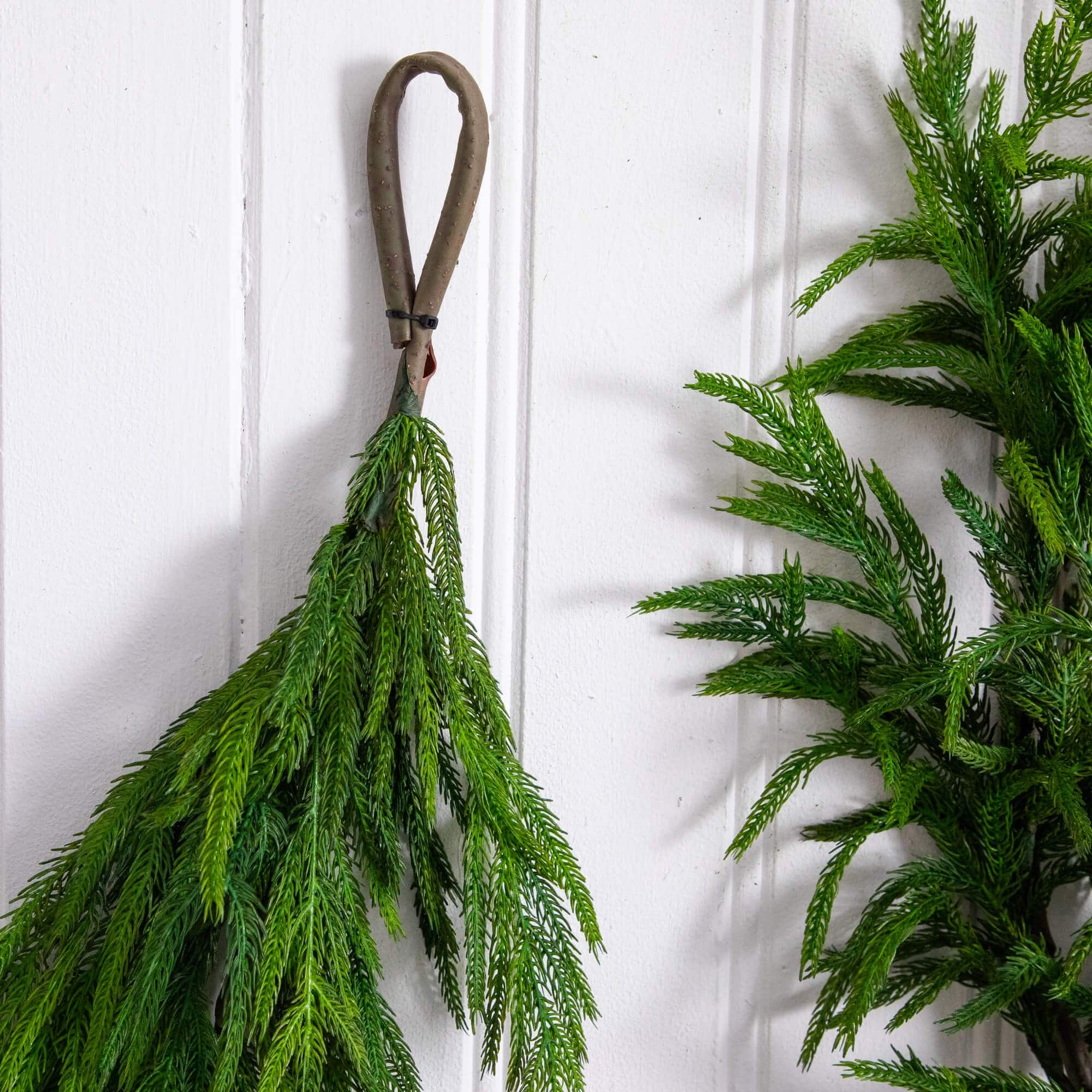 15ft. Artificial Real Touch Norfolk Island Pine Garland with Natural Look