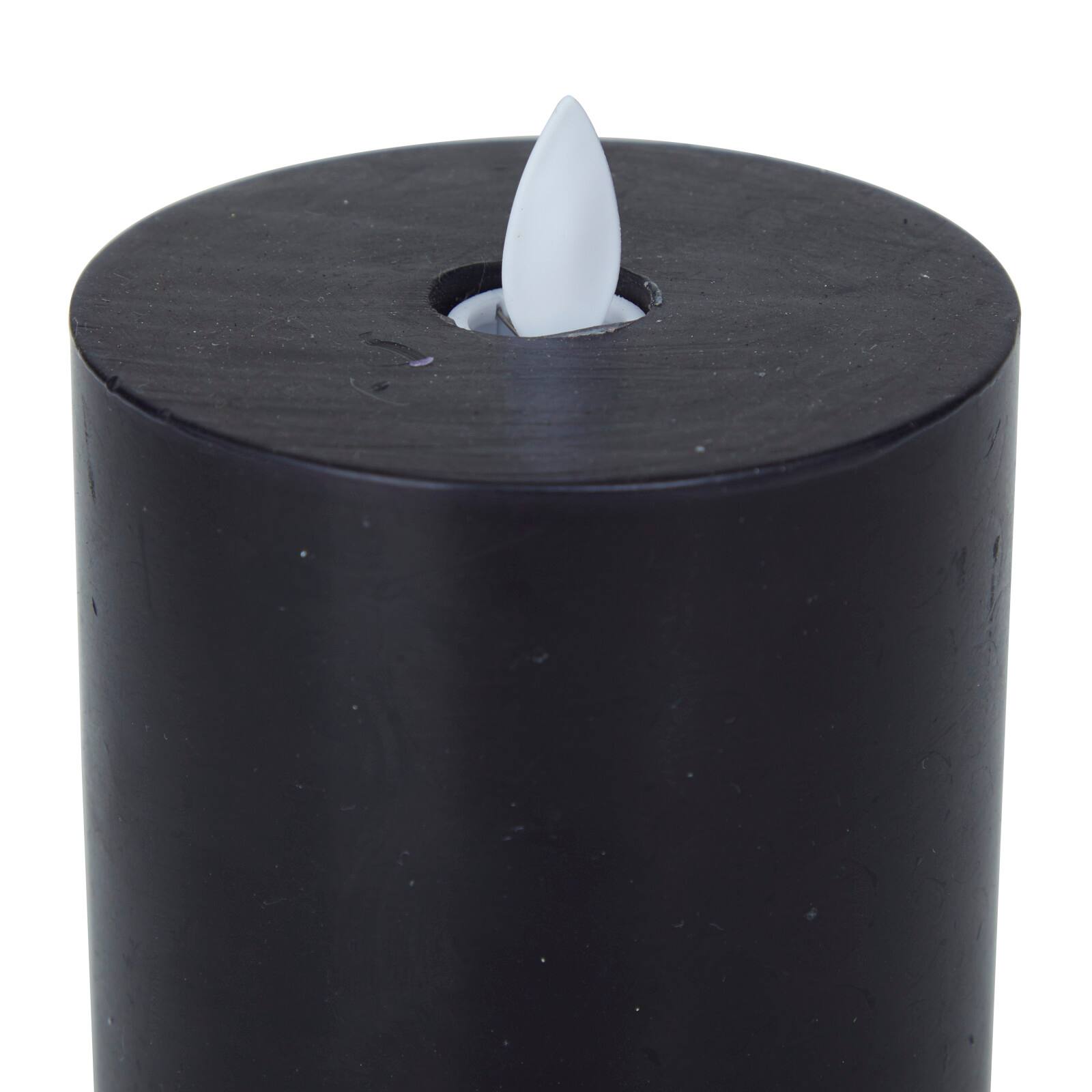 Black Coastal Flameless Candle Set