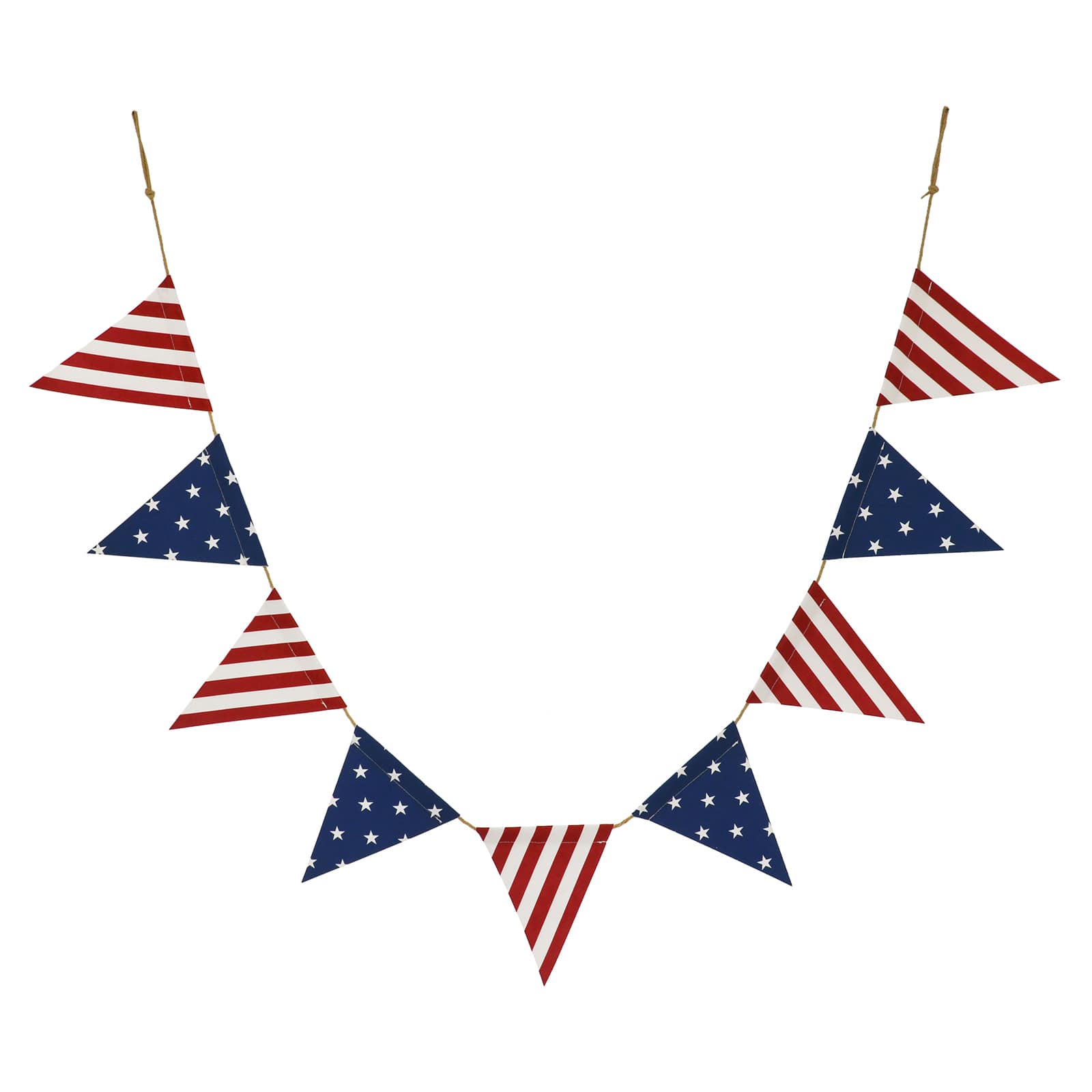 6ft. Red, White & Blue Pennant Garland by Celebrate It™