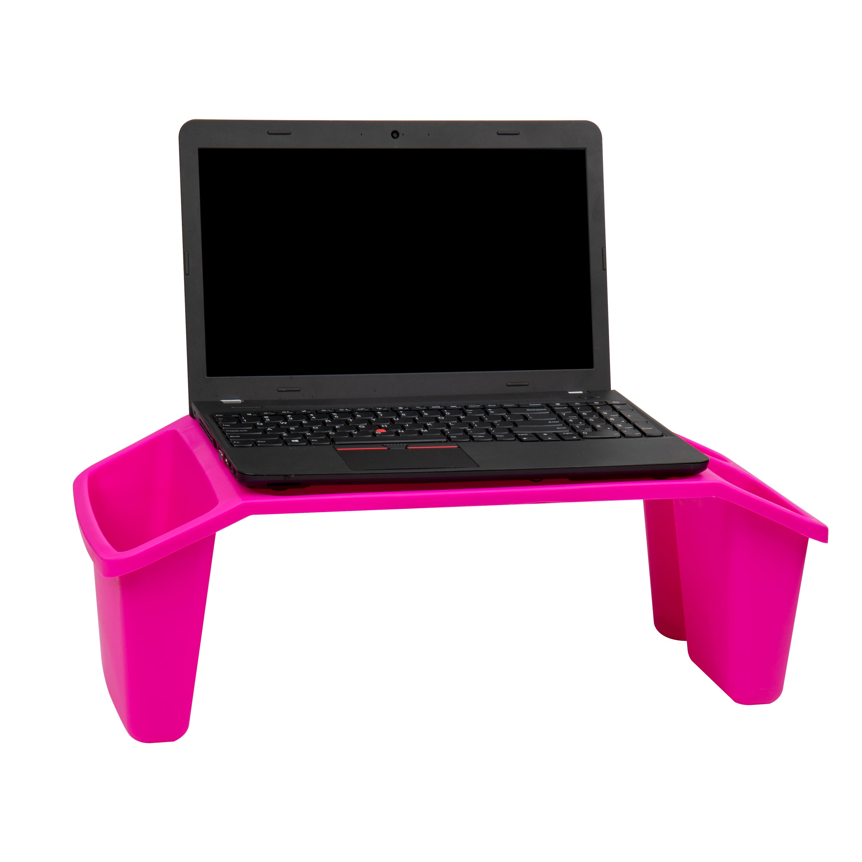 Mind Reader 2 Piece Kids’ Freestanding Portable Lap Desk With Side Pockets