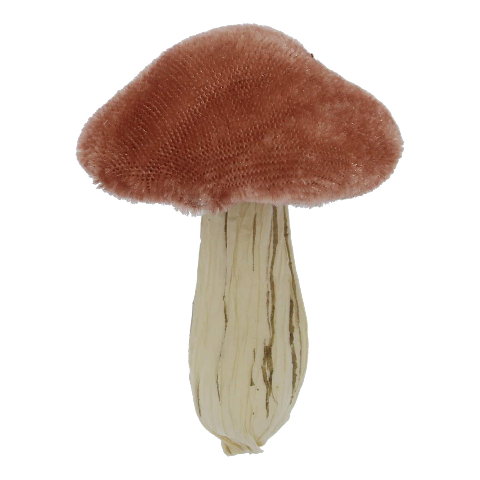 Green, Cream &#x26; Pink Velvet Decorative Mushrooms, 5ct. by Ashland&#xAE;