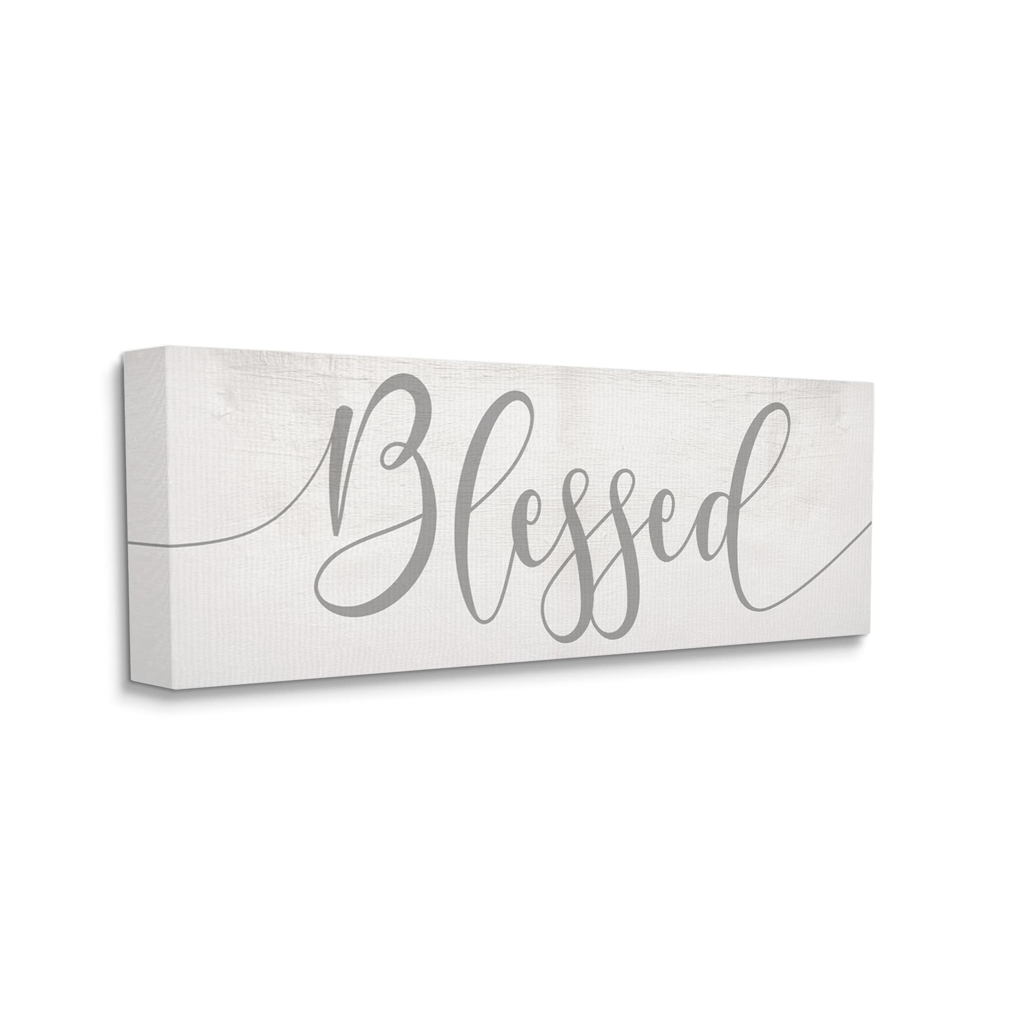 Stupell Industries Blessed Canvas Wall Art