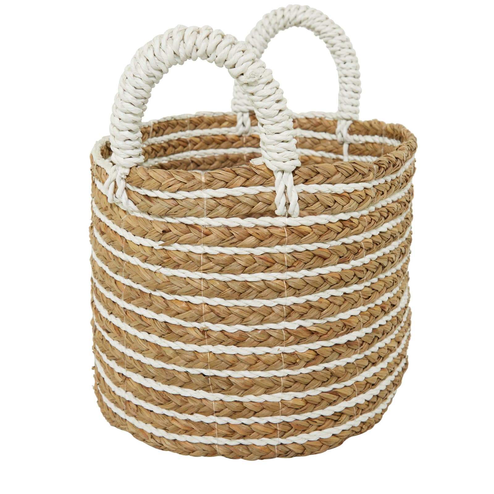 Brown Seagrass Bohemian Storage Baskets, 3ct.