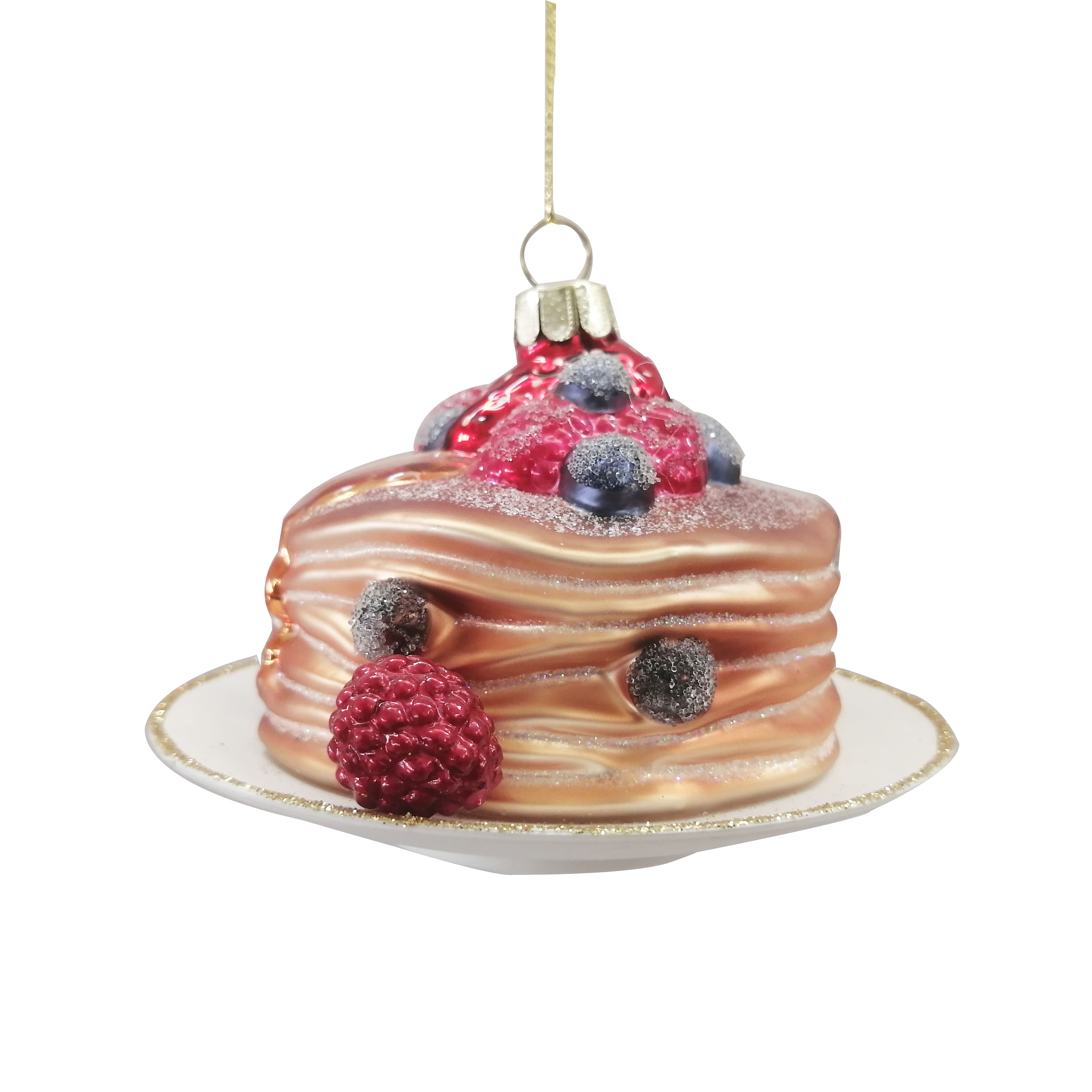 Berry Pancakes Glass Ornament by Ashland&#xAE;