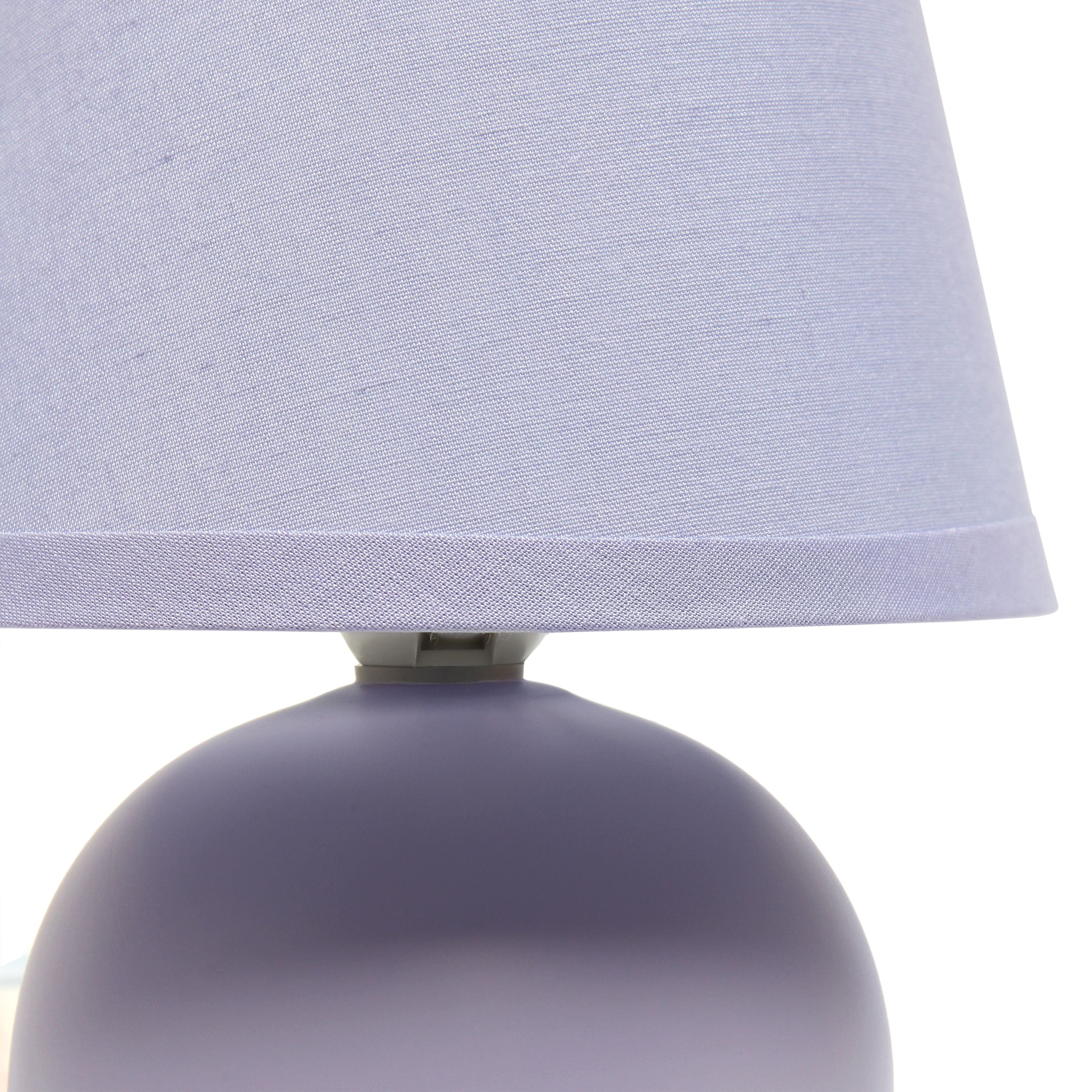 Creekwood Home Nauru 8.5&#x22; Ceramic Orb Base Table Lamp