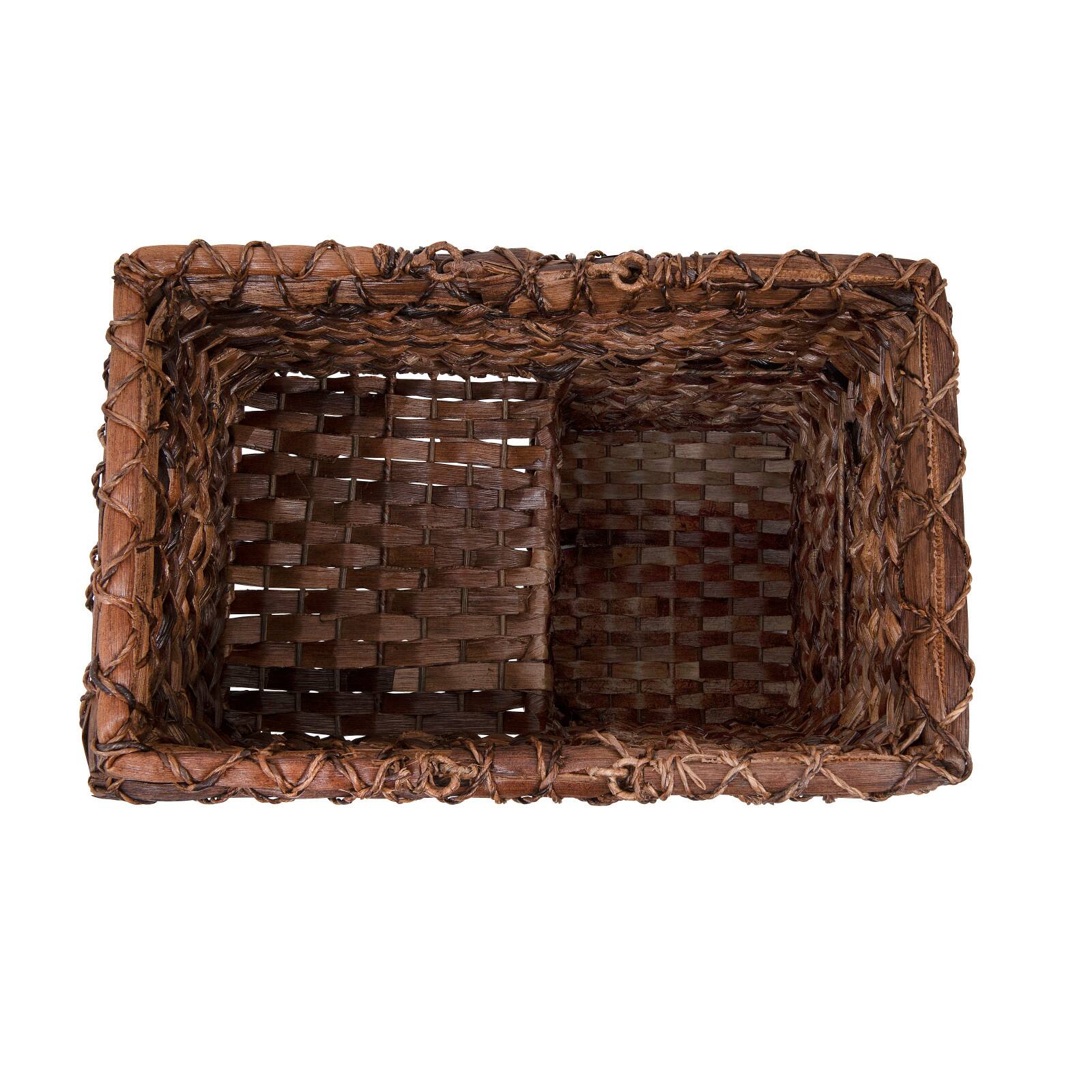 Hello Honey&#xAE; Woven Bac Bac Leaf Stair Basket