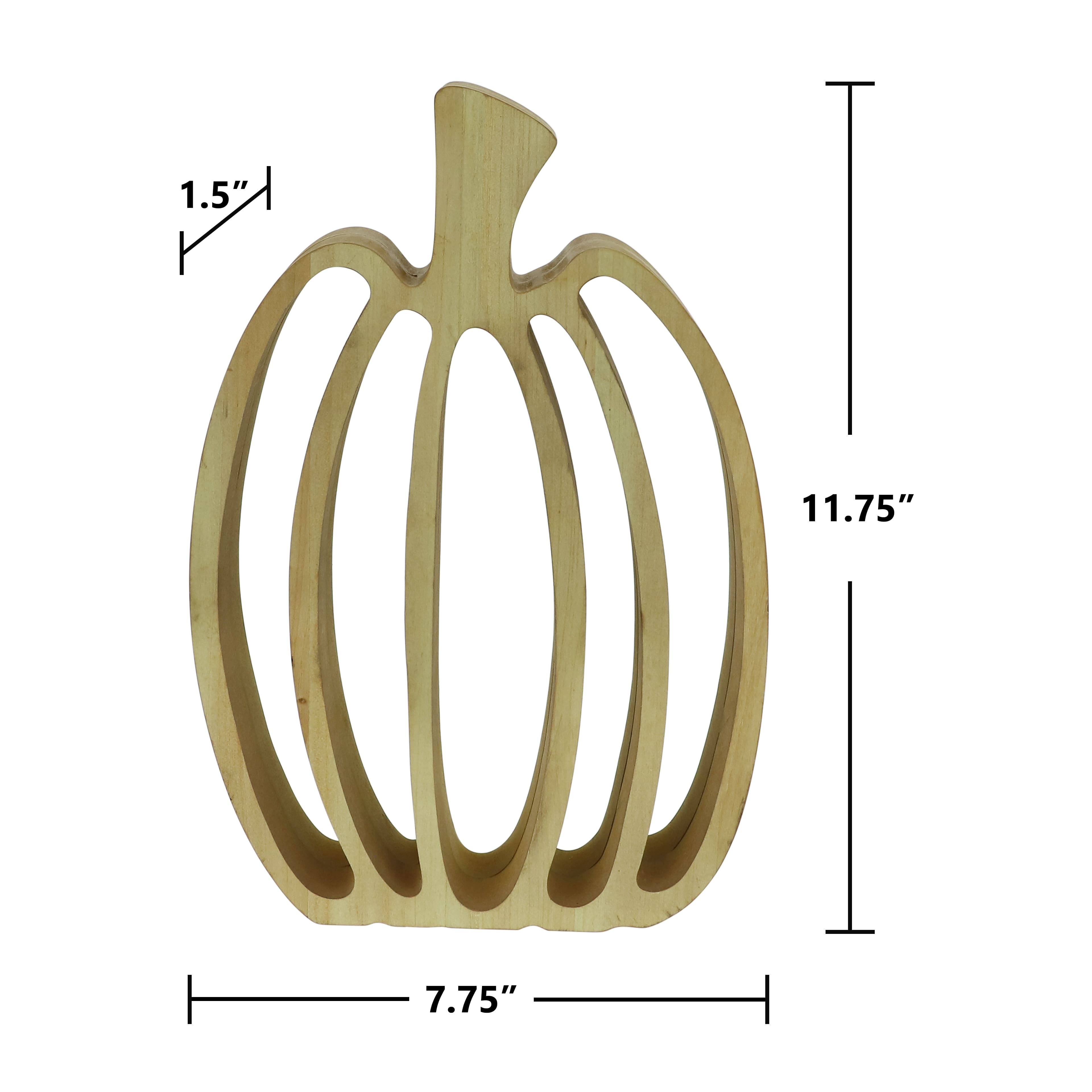 11.75" Die Cut Pumpkin Tabletop Décor by Ashland