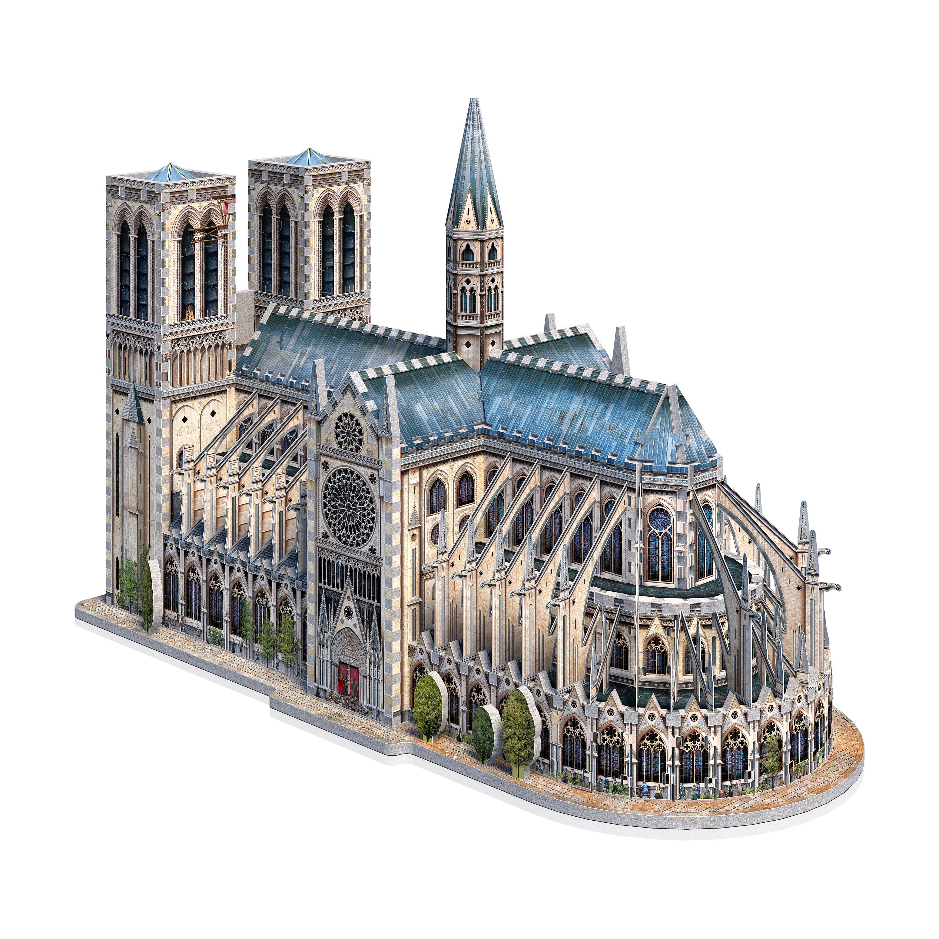 Assassin&#x27;s Creed Unity - Notre-Dame 3D Puzzle: 860 Pcs