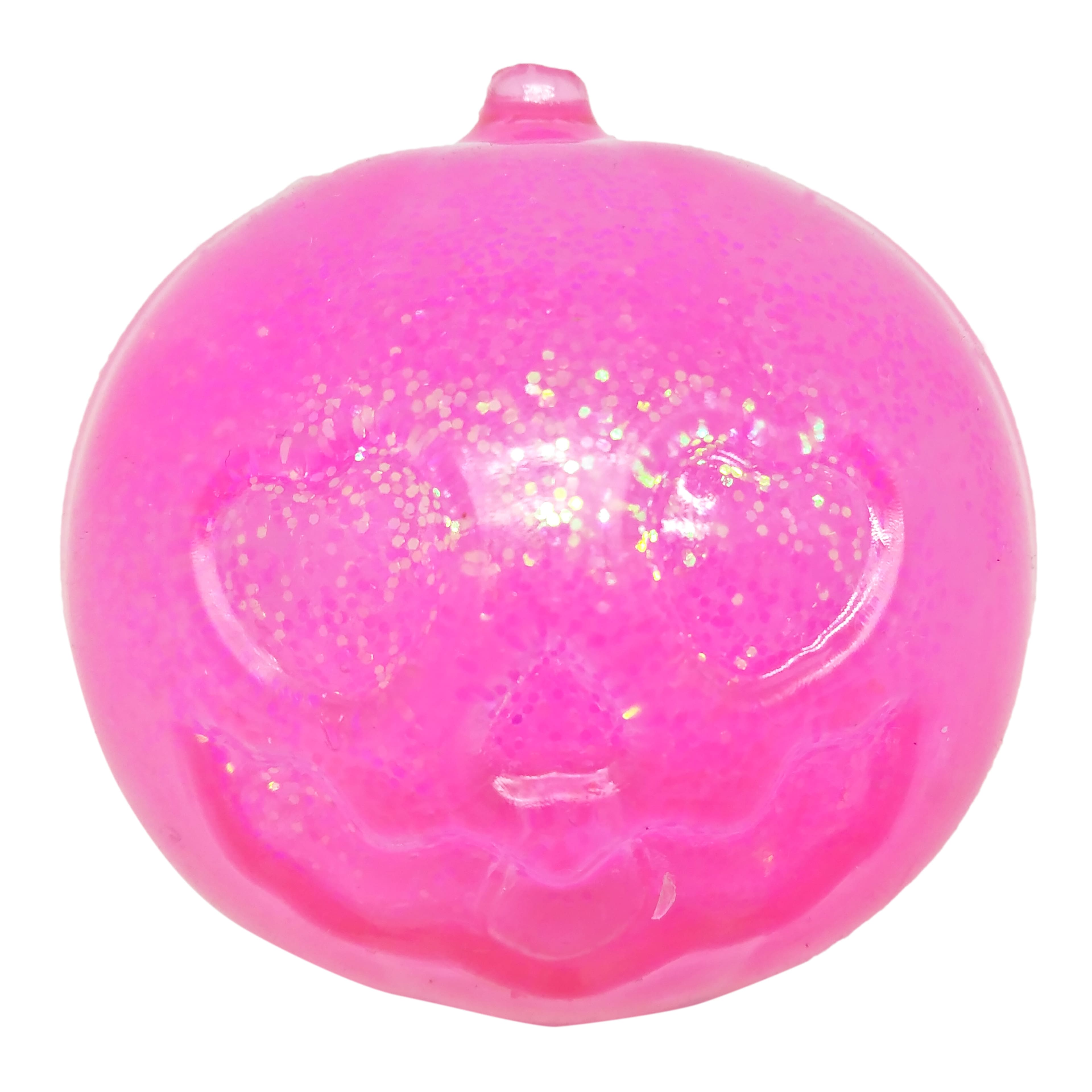 2.75" Pink Jack-O'-Lantern Squishy Toy by Creatology™