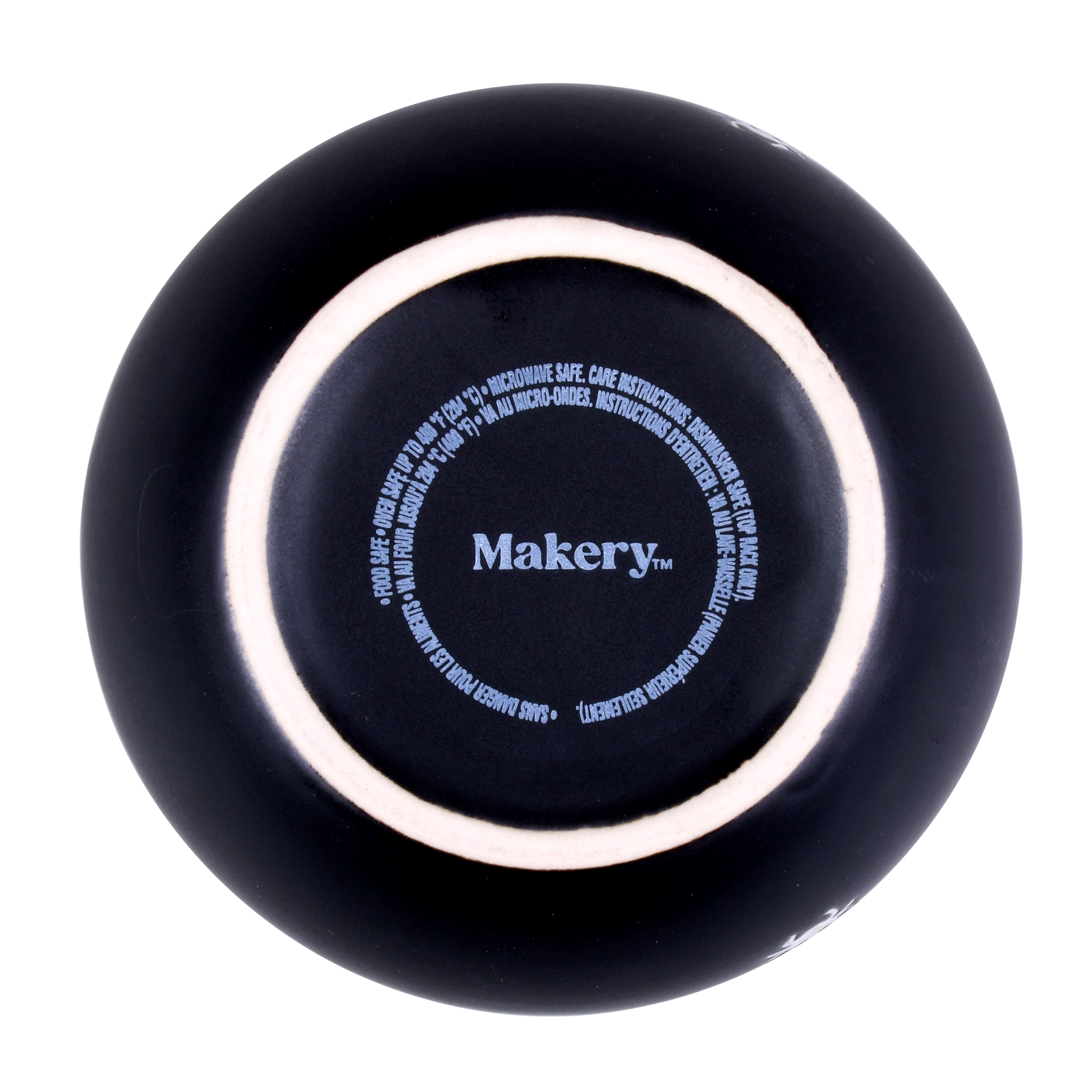 3.75&#x22; Black &#x26; White Spiderweb Ceramic Cauldron by Makery&#x2122;