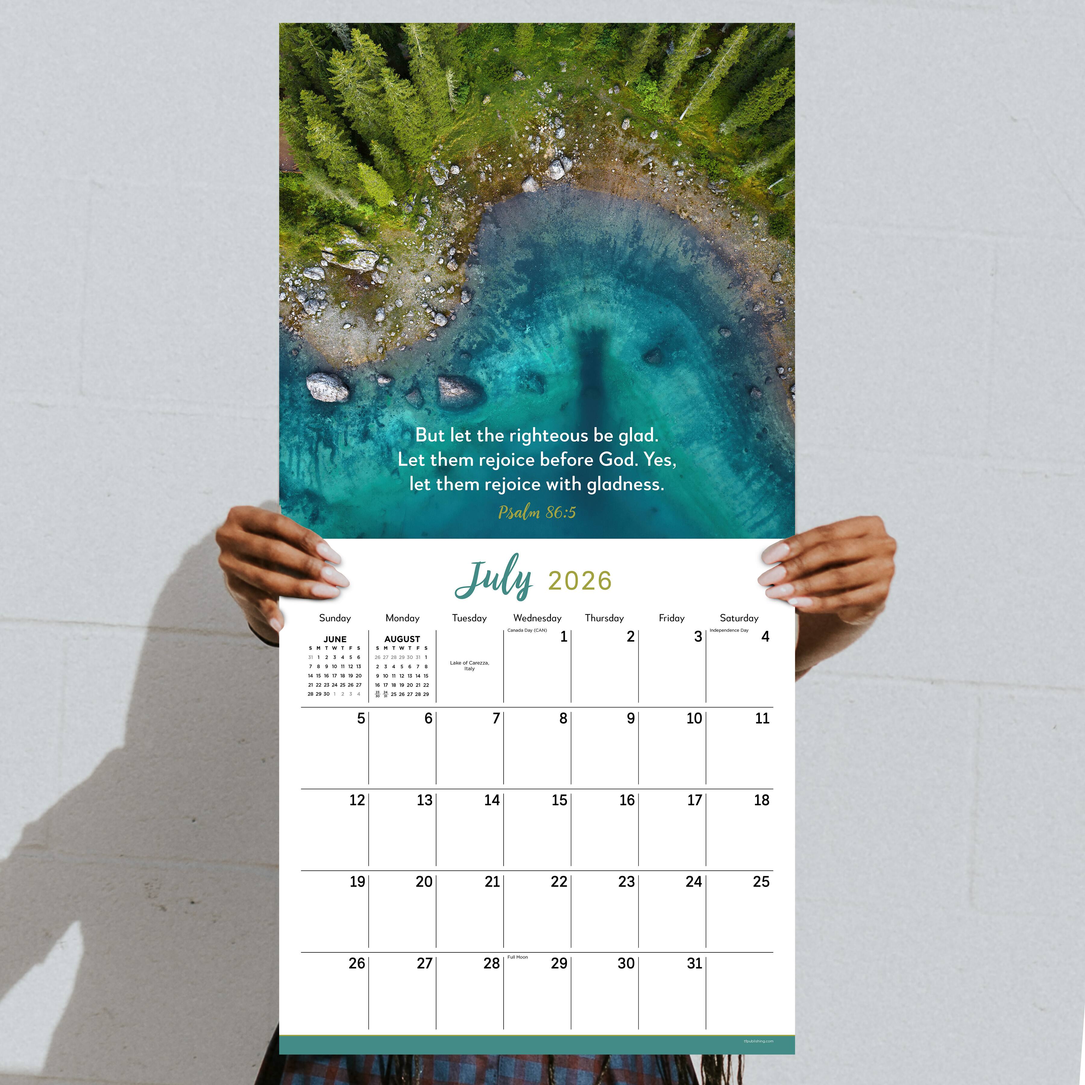 2026 Psalms Wall Calendar