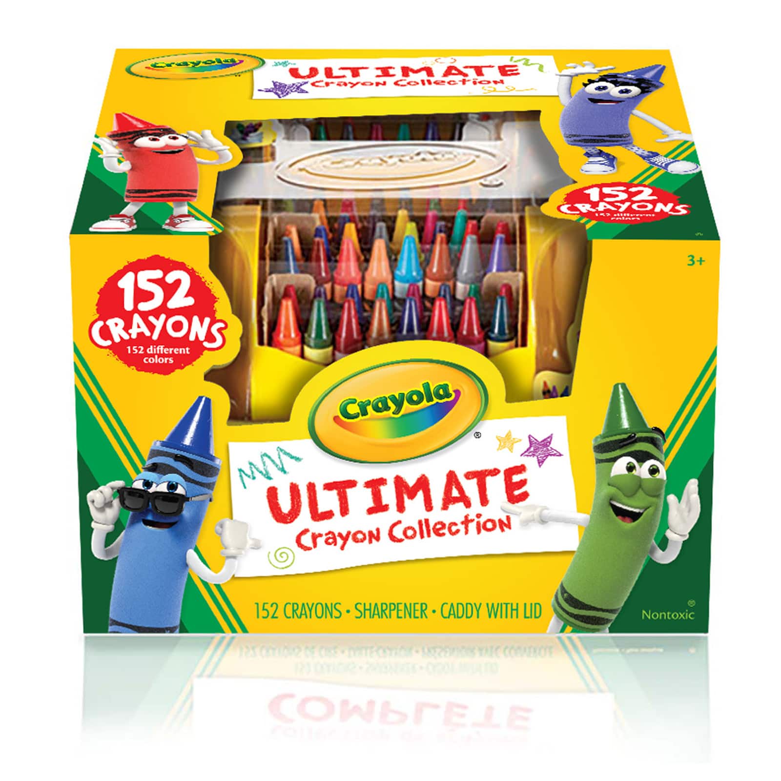 6 Packs: 152 ct. (912 total) Crayola® Ultimate Crayon Collection