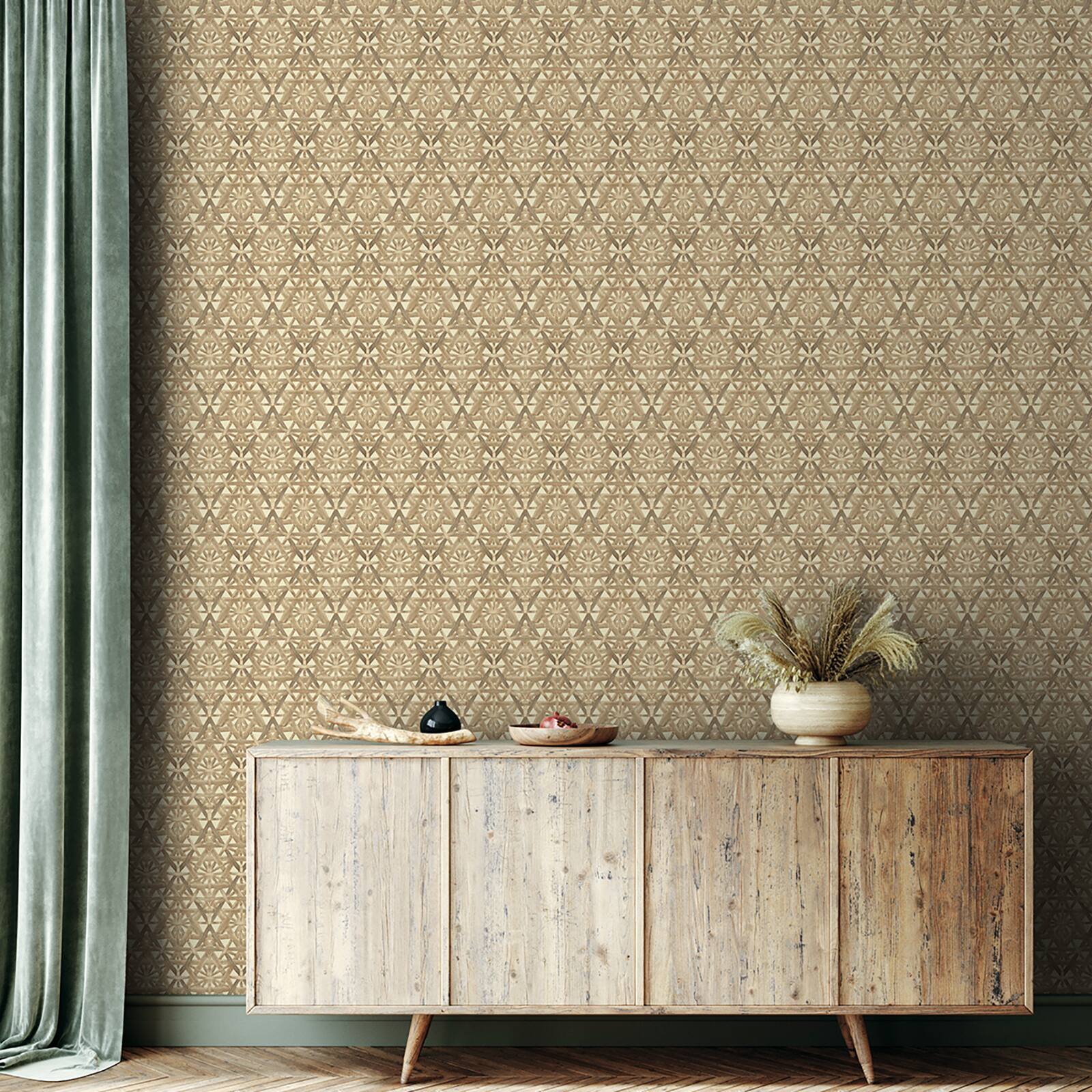 Tommy Bahama&#xAE; Rattan Lattice Peel &#x26; Stick Wallpaper