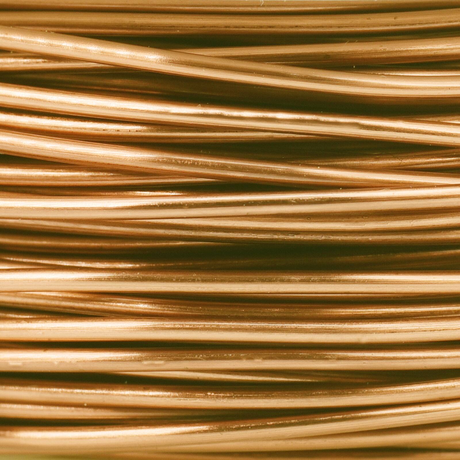 The Beadsmith&#xAE; Wire Elements&#x2122; 12 Gauge Gold Tarnish Resistant Soft Temper Wire, 5ft.