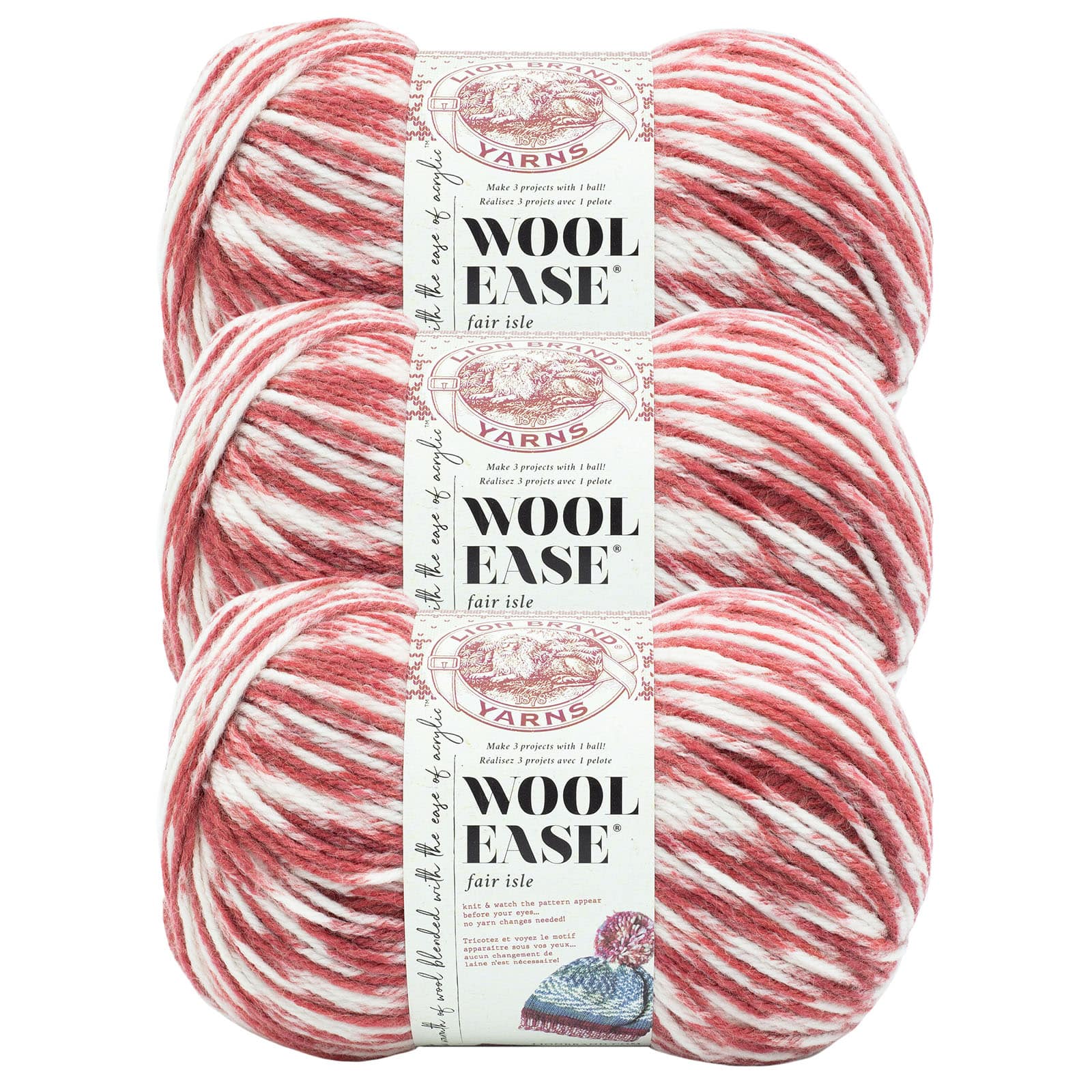 Wool-Ease® Fair Isle Yarn – Lion Brand Yarn