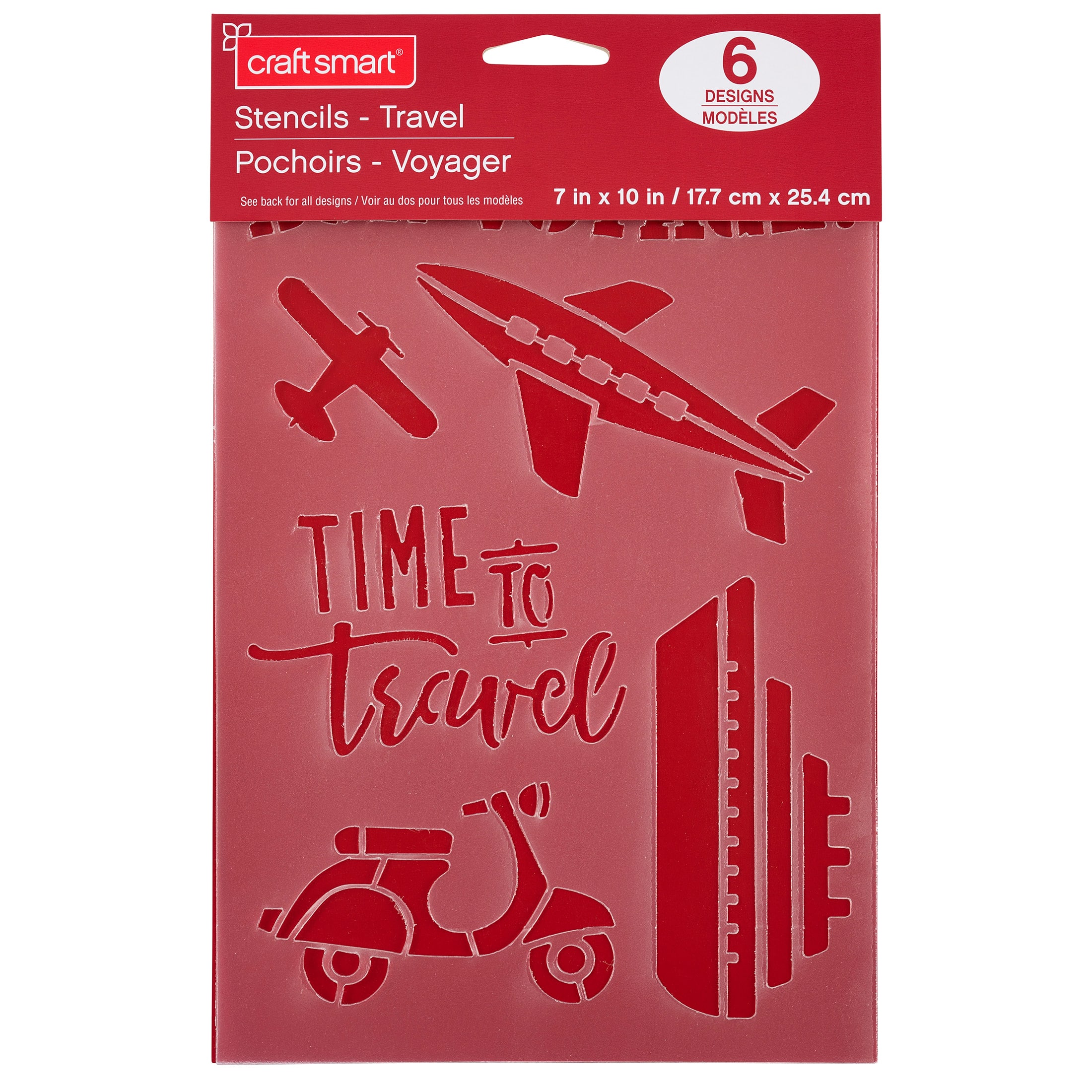 Travel Stencils by Craft Smart®, 7" x 10"