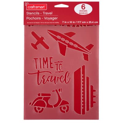 Travel Stencils by Craft Smart®, 7