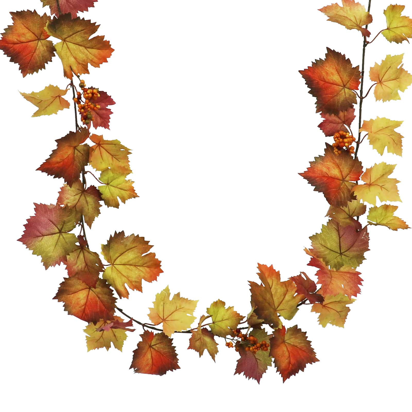 6ft. Autumn Mixed Grape Leaf Garland by Ashland&#xAE;