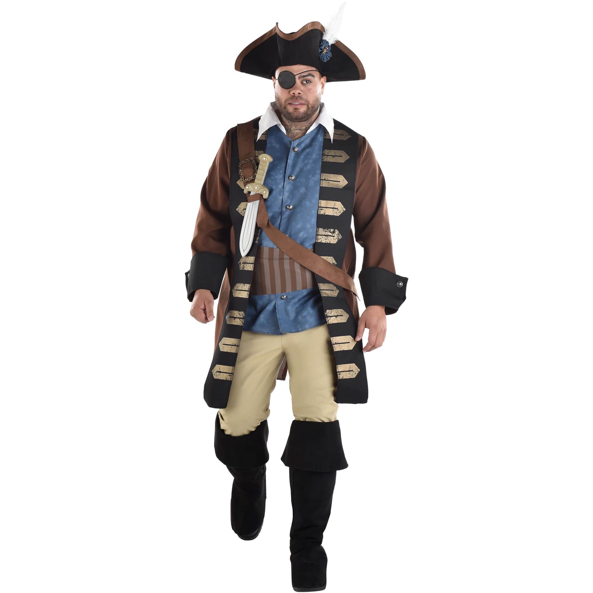 Shipwrecked Pirate Adult Costume