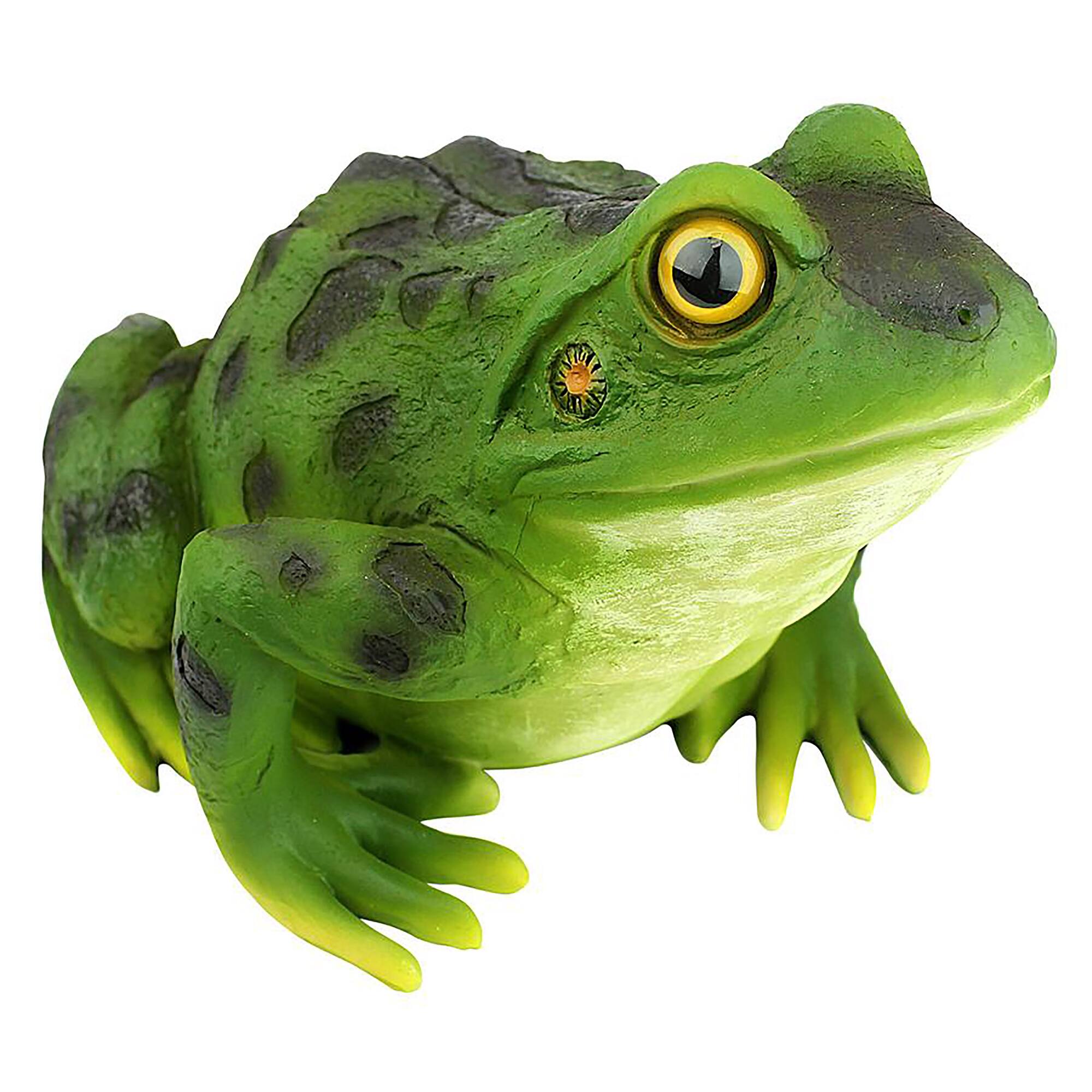 Design Toscano 9.5&#x22; Ribbit the Frog Garden Toad Statues, 2ct.