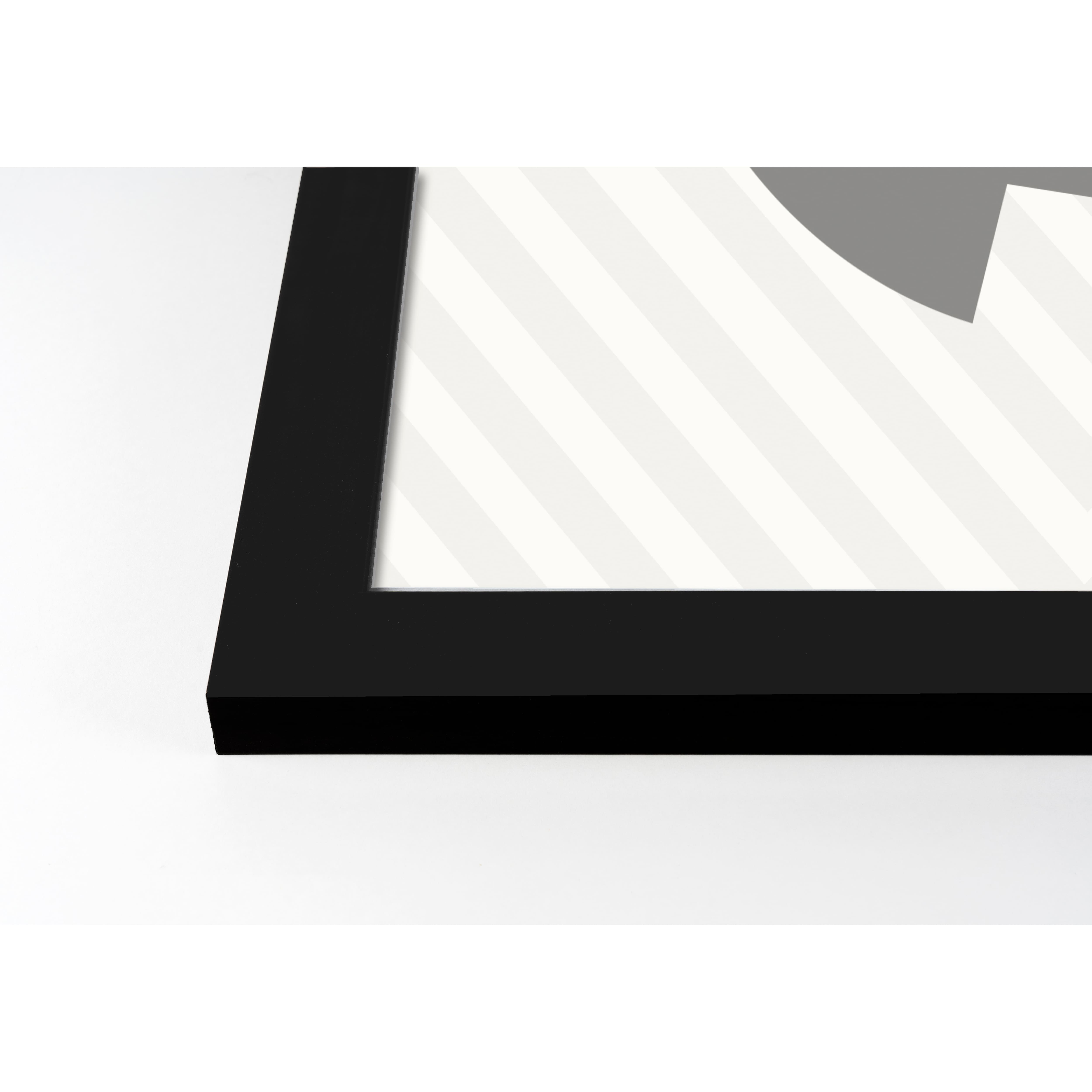 Diamond Jack Halloween Print in Black Frame