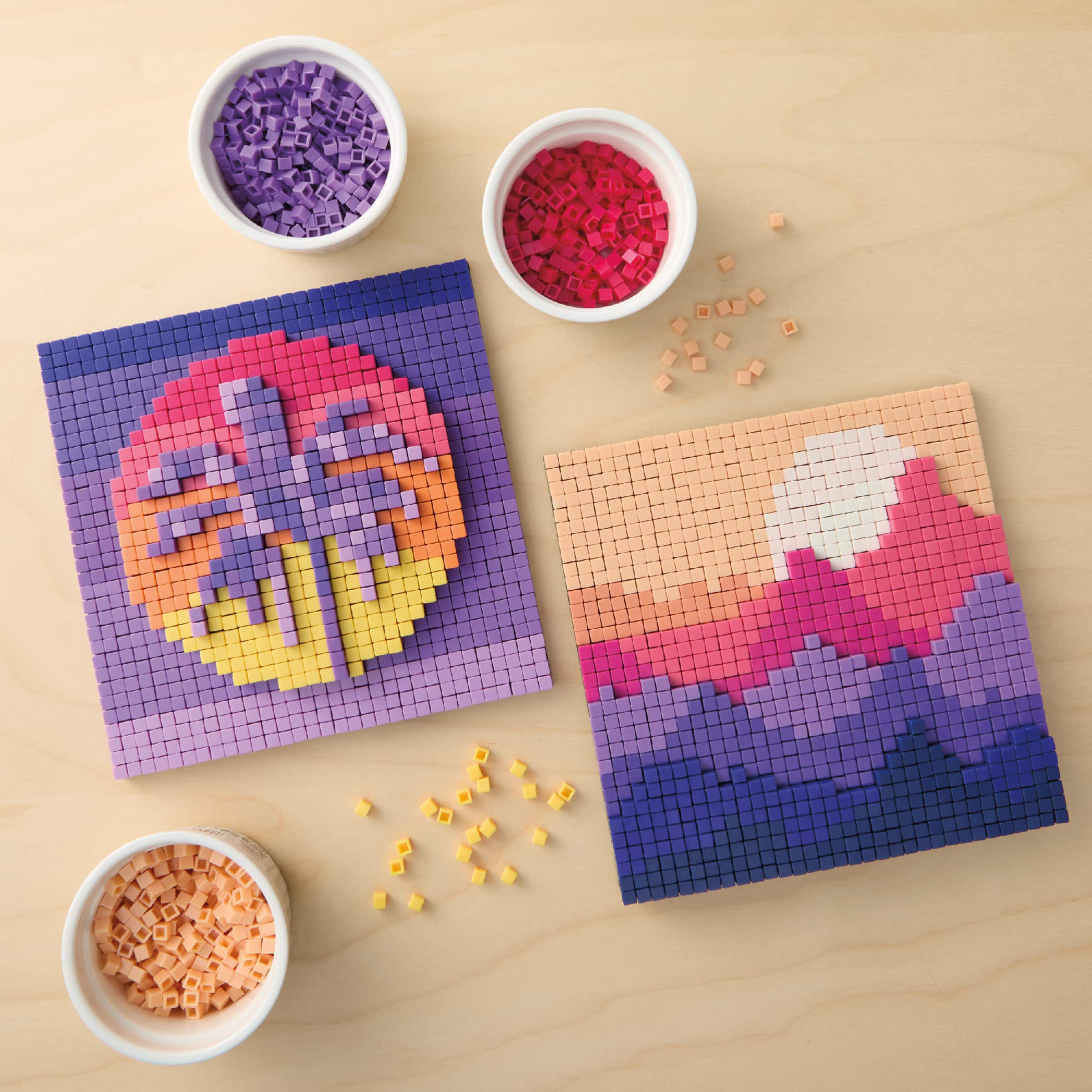 Sunset Pixelated Brick Art Kit by Make Market&#xAE;