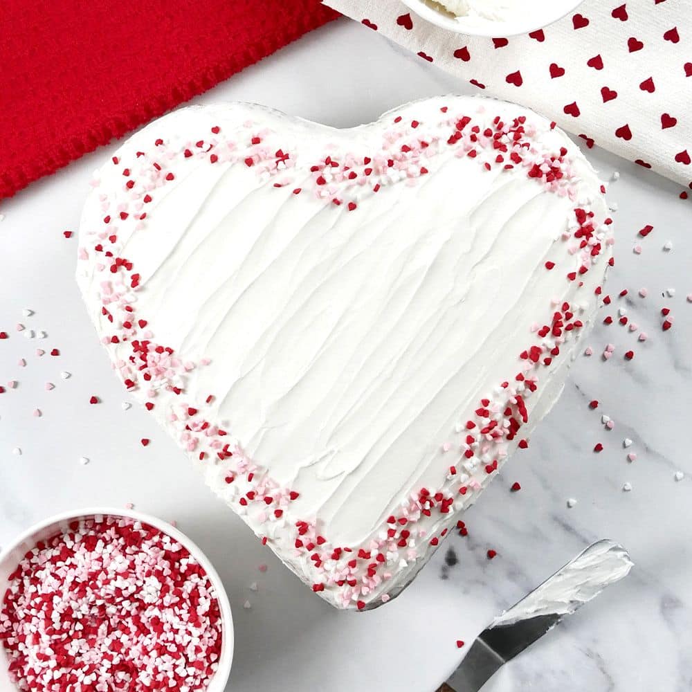 USA Pan 9.5&#x22; Heart Cake Pan