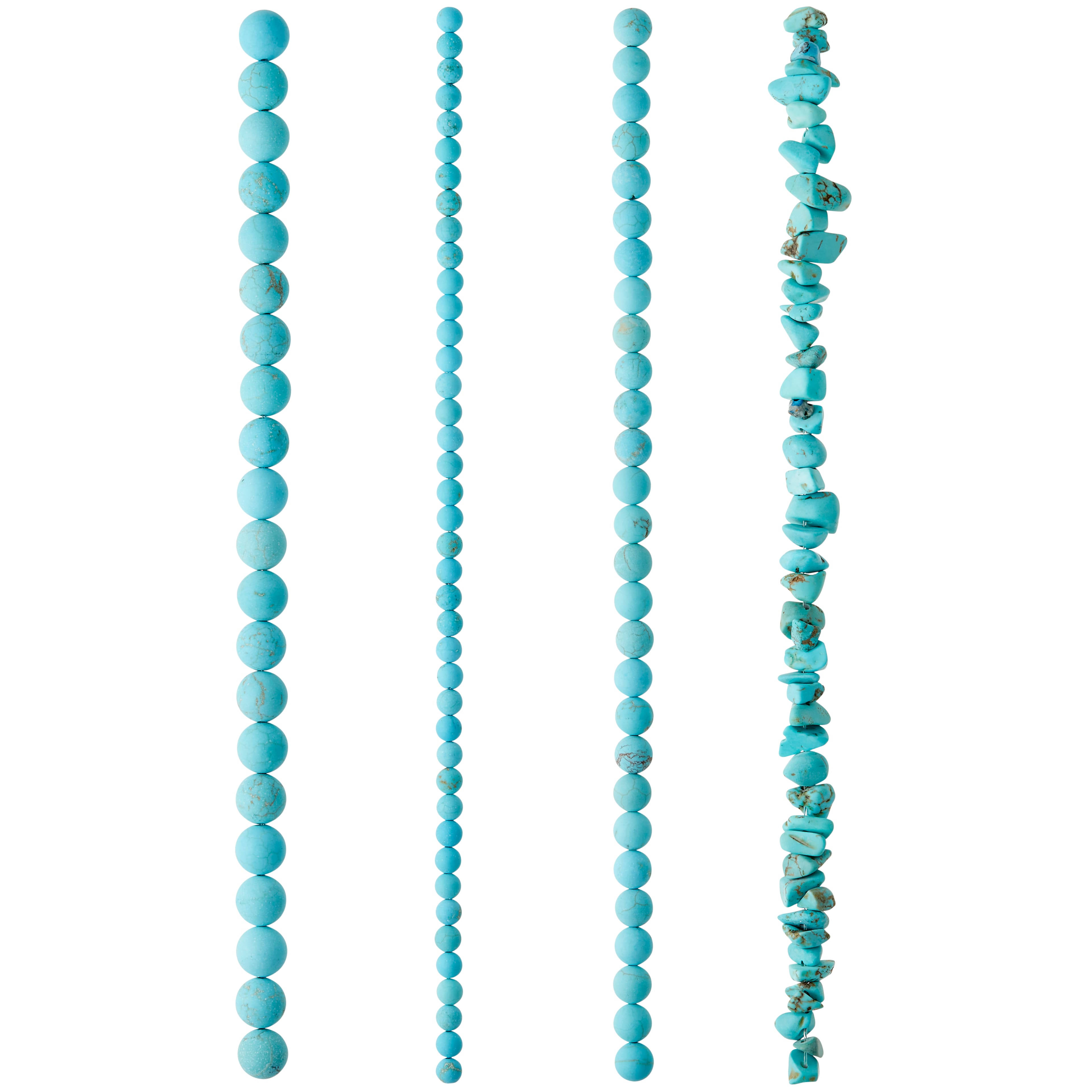 Turquoise-Dyed Howlite Beads Value Pack by Bead Landing™